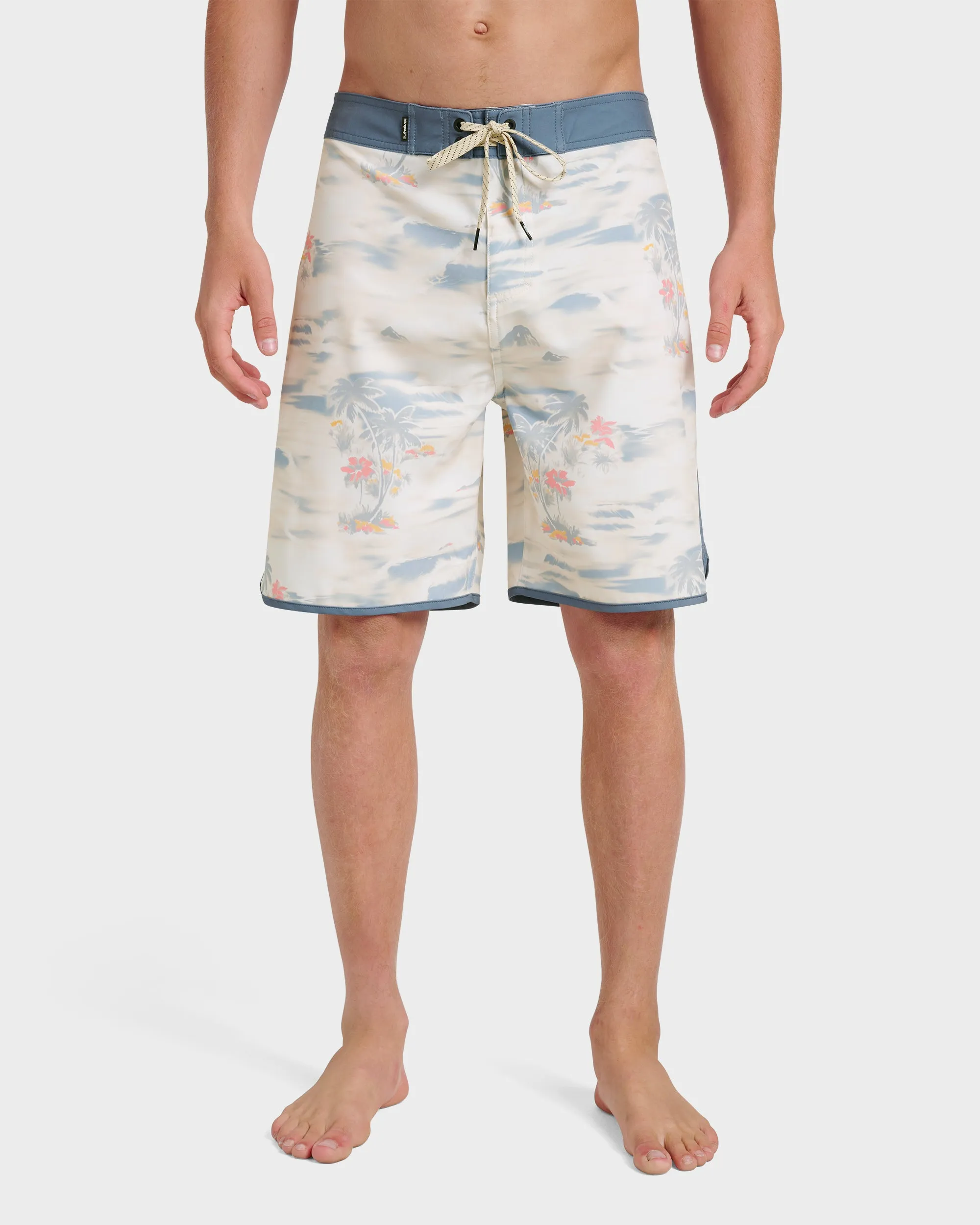 Surfsilk Tropical Surf 19" Boardshorts - Moonstruck sold by Quiksilver
