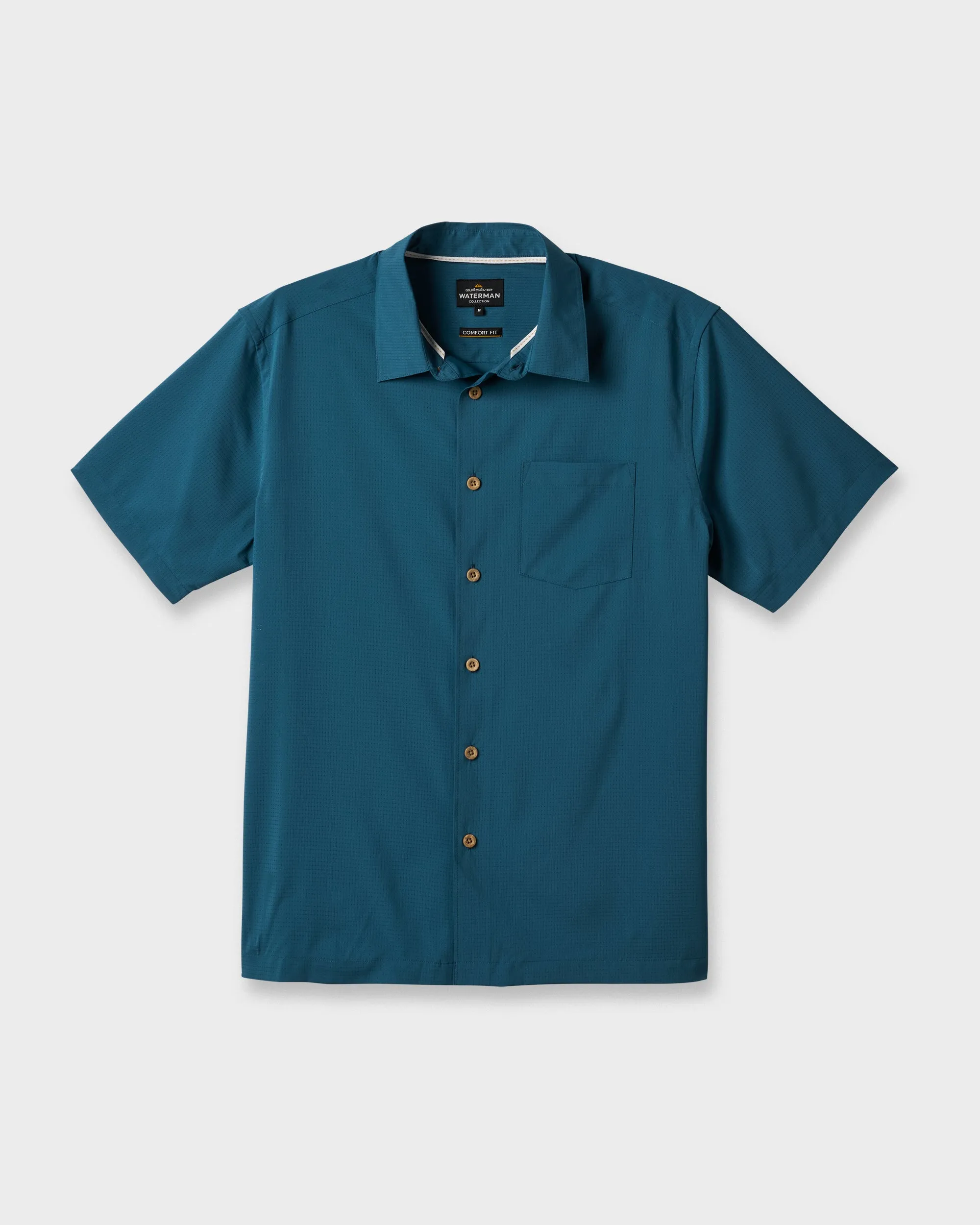 Waterman Chaser Shirt - Real Teal sold by Quiksilver product image thumbnail 5