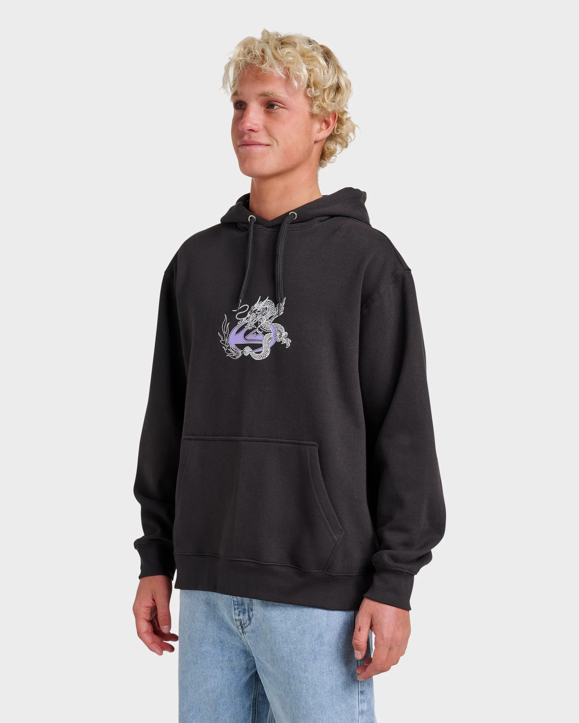 Graphic Hoodie - Phantom sold by Quiksilver product image thumbnail 3