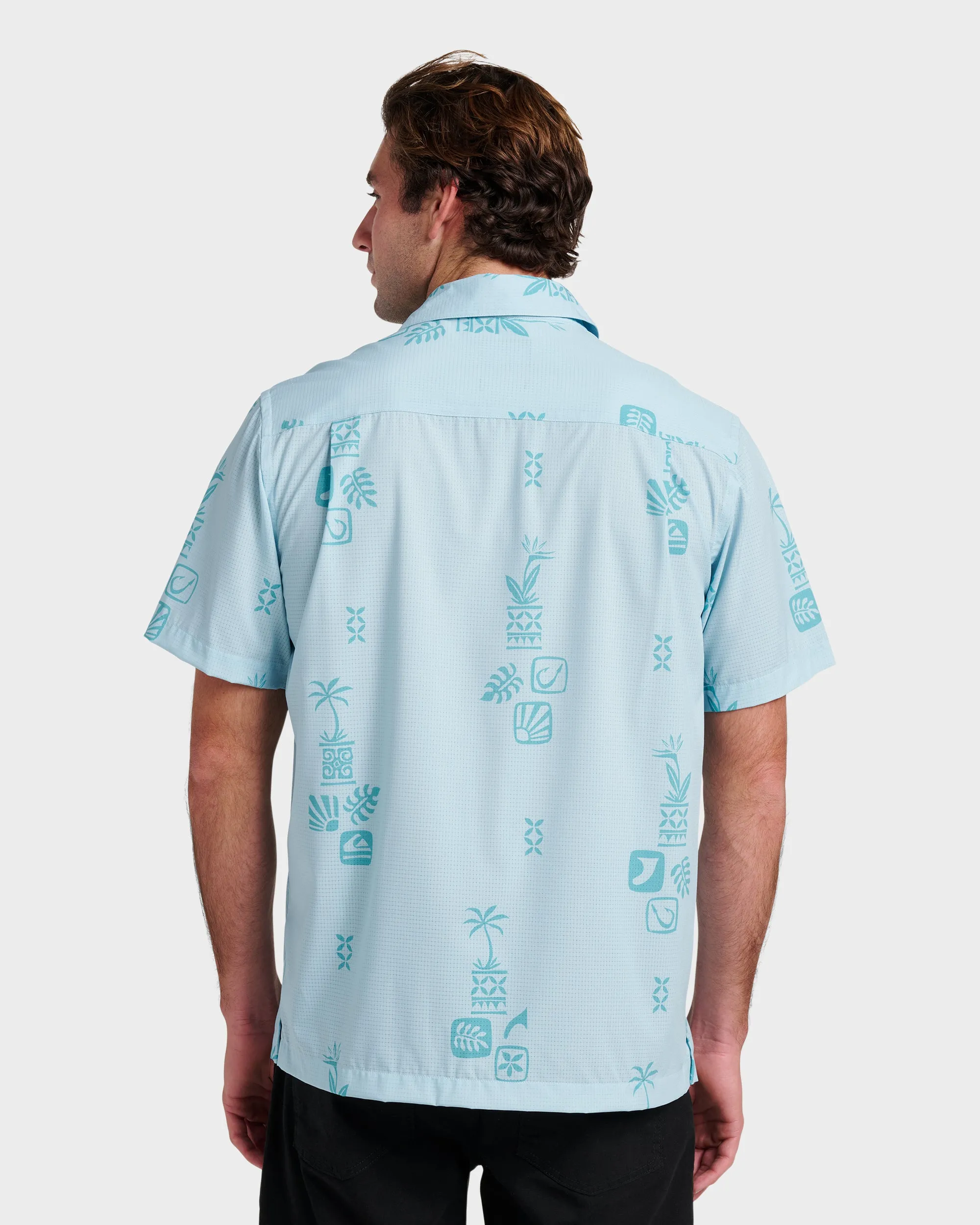 Waterman Mystic Fin Shirt - Sterling Blue sold by Quiksilver product image thumbnail 2