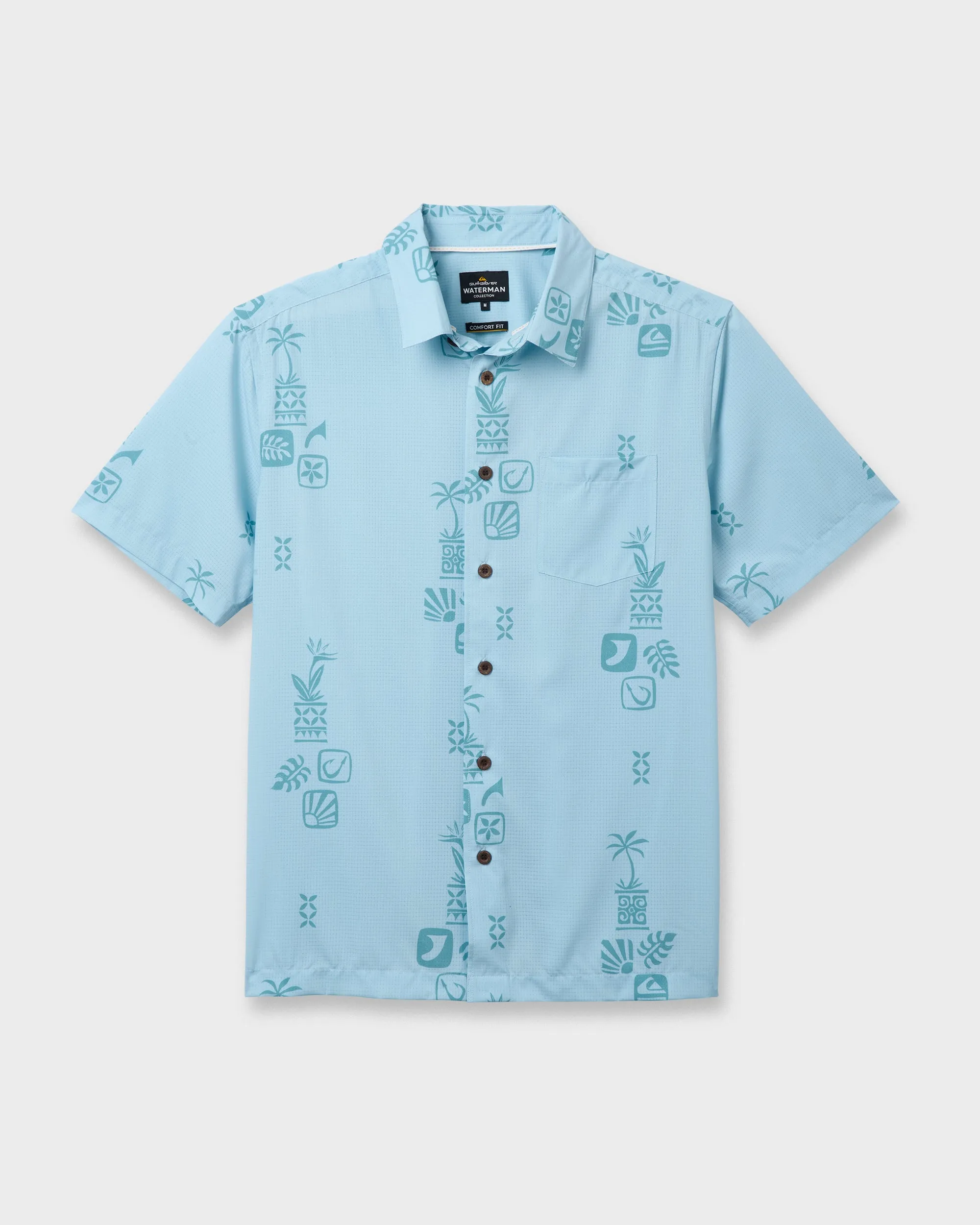 Waterman Mystic Fin Shirt - Sterling Blue sold by Quiksilver product image thumbnail 5