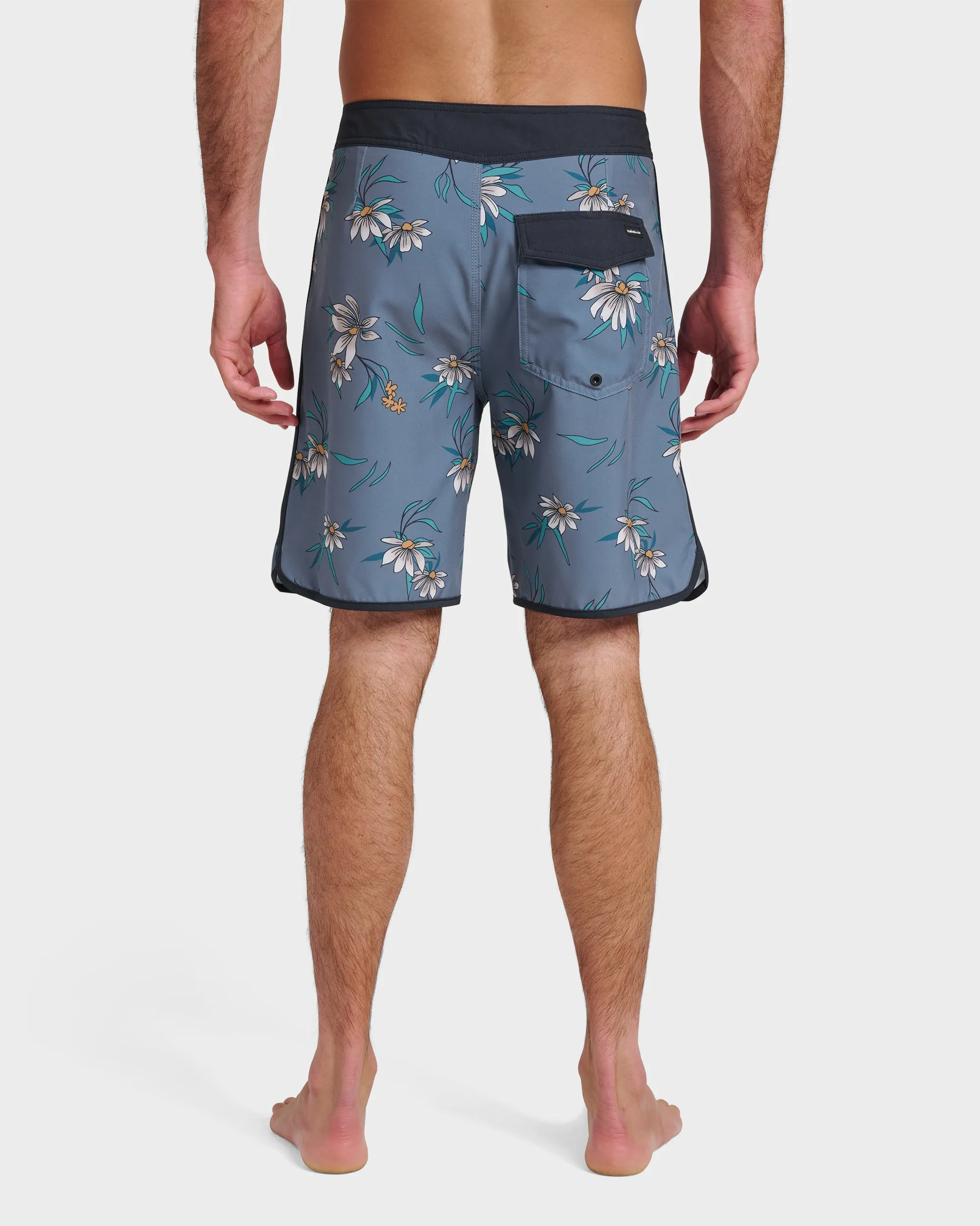 Surfsilk Costal Flora 19" Boardshorts - China Blue sold by Quiksilver product image thumbnail 2