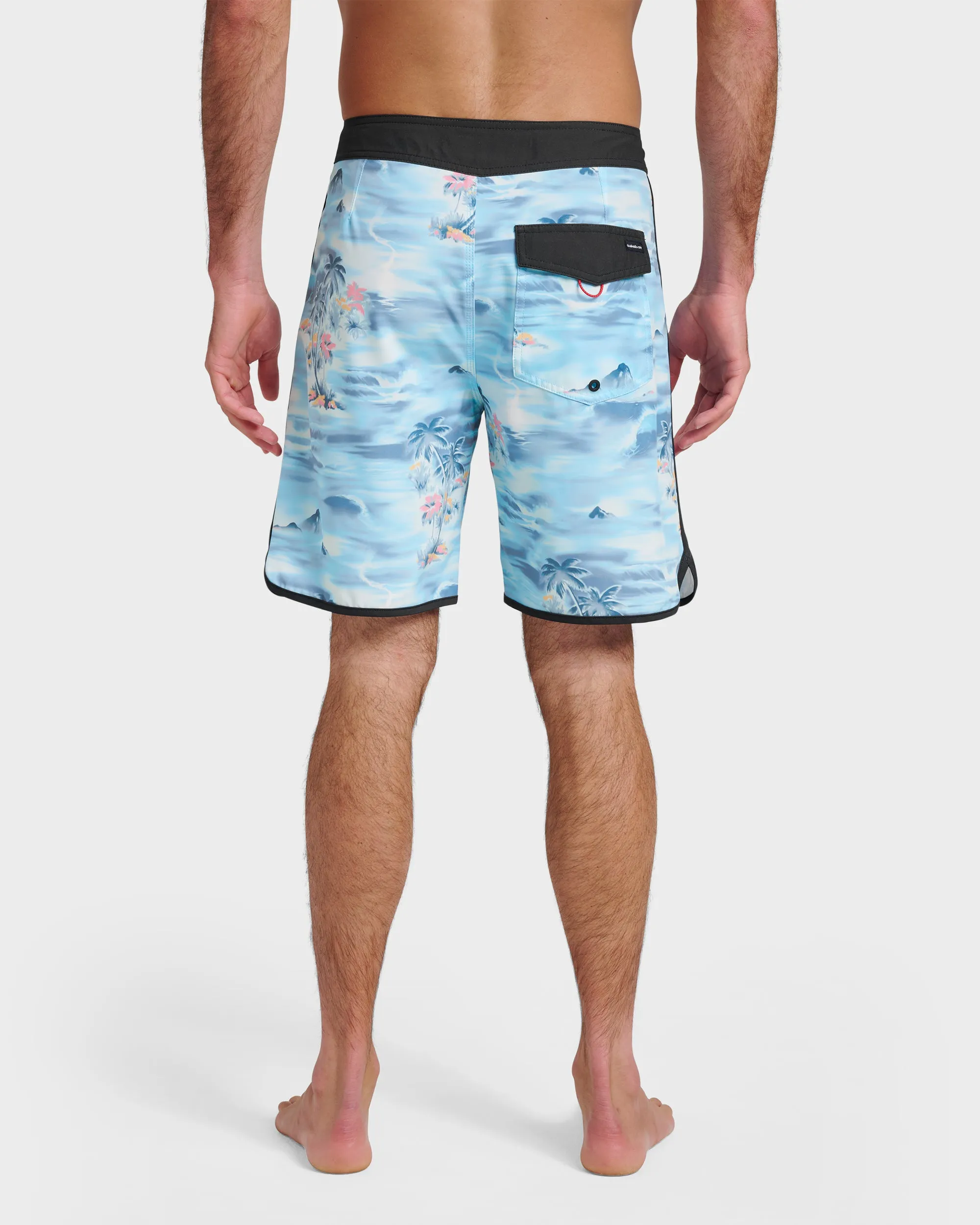 Surfsilk Tropical Surf 19" Boardshorts - Total Eclipse sold by Quiksilver product image thumbnail 2