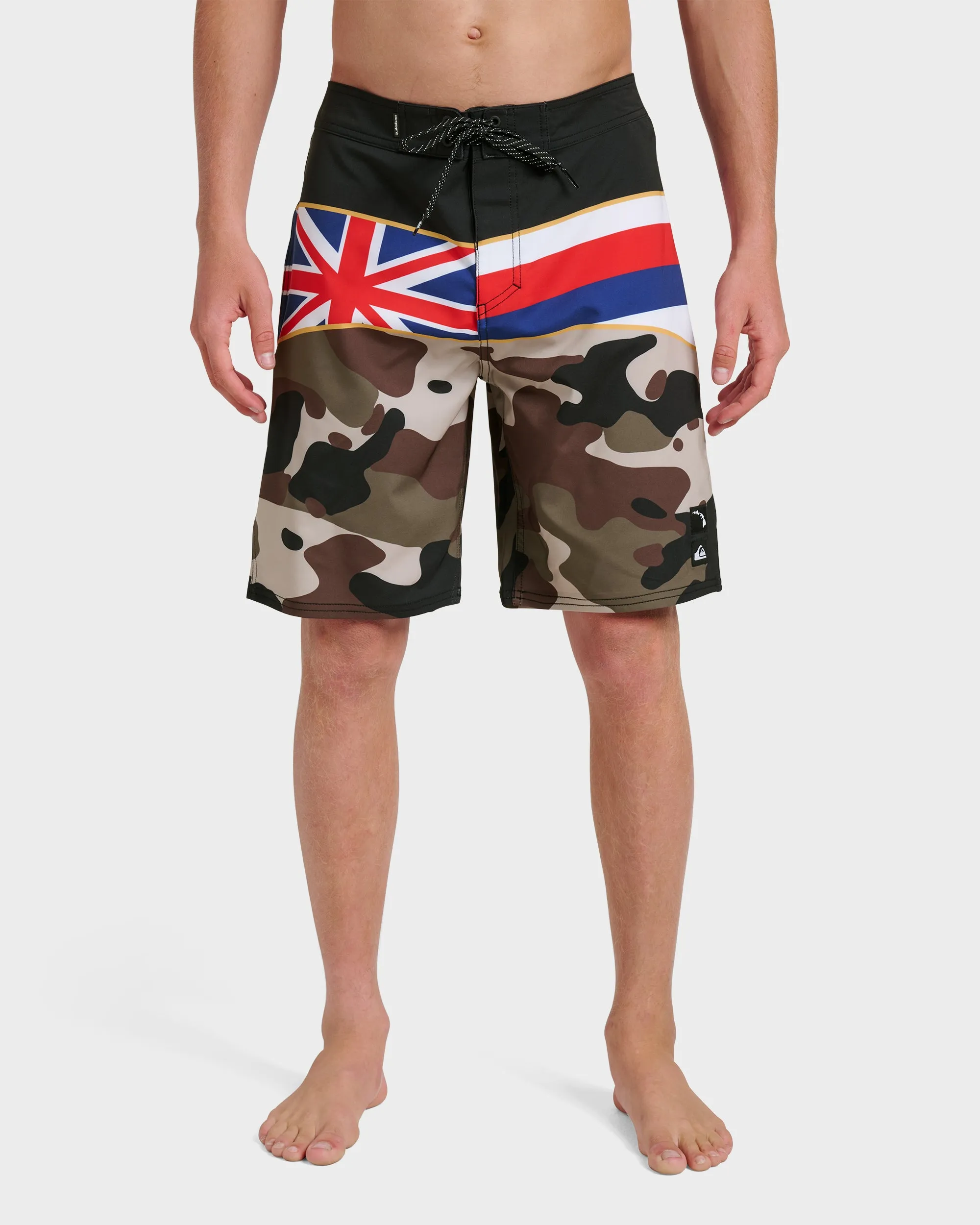 Hi Panel 20" Boardshorts - Grape Leaf sold by Quiksilver