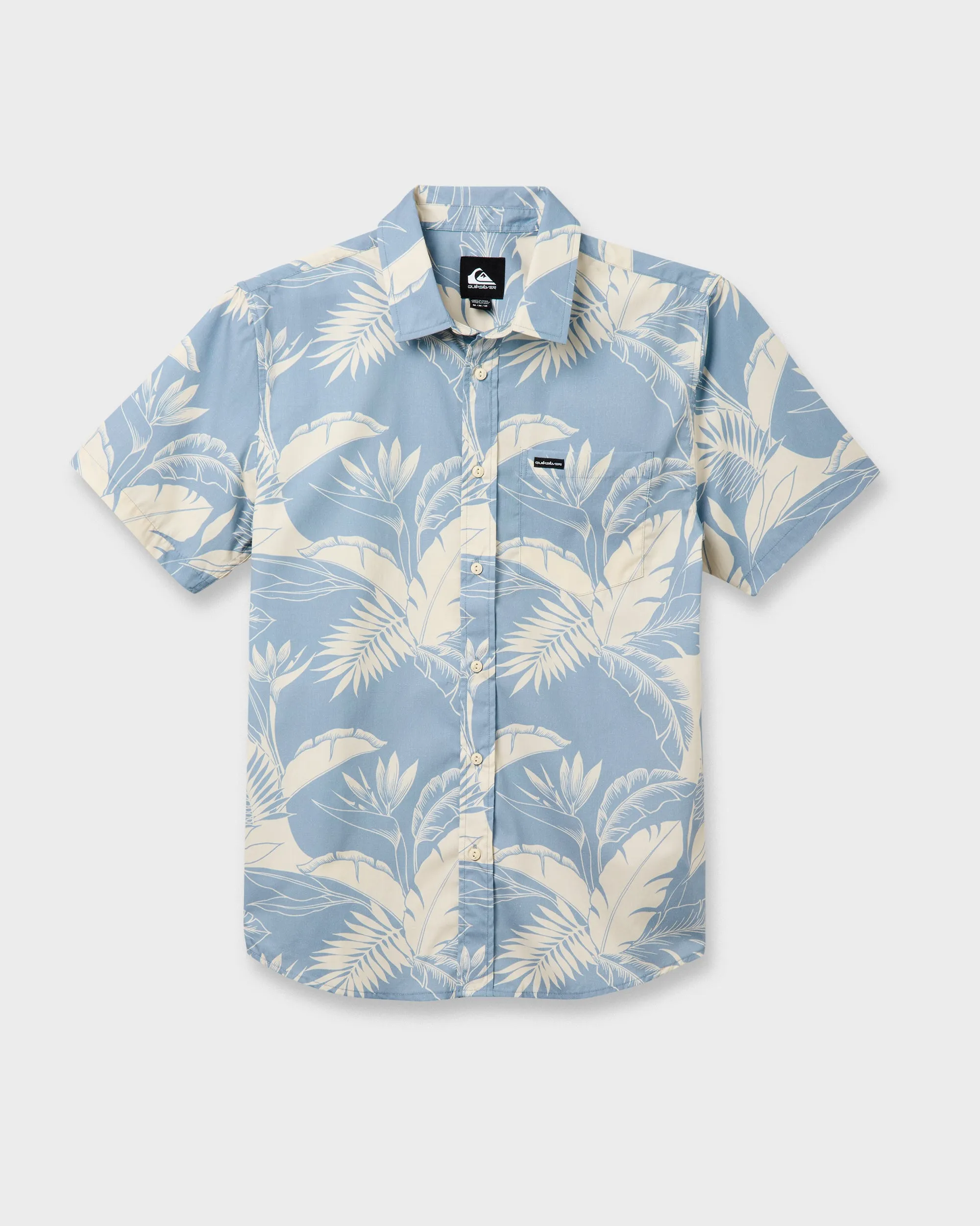 Kahanu Classic Short Sleeve Shirt - Ashley Blue sold by Quiksilver product image thumbnail 5