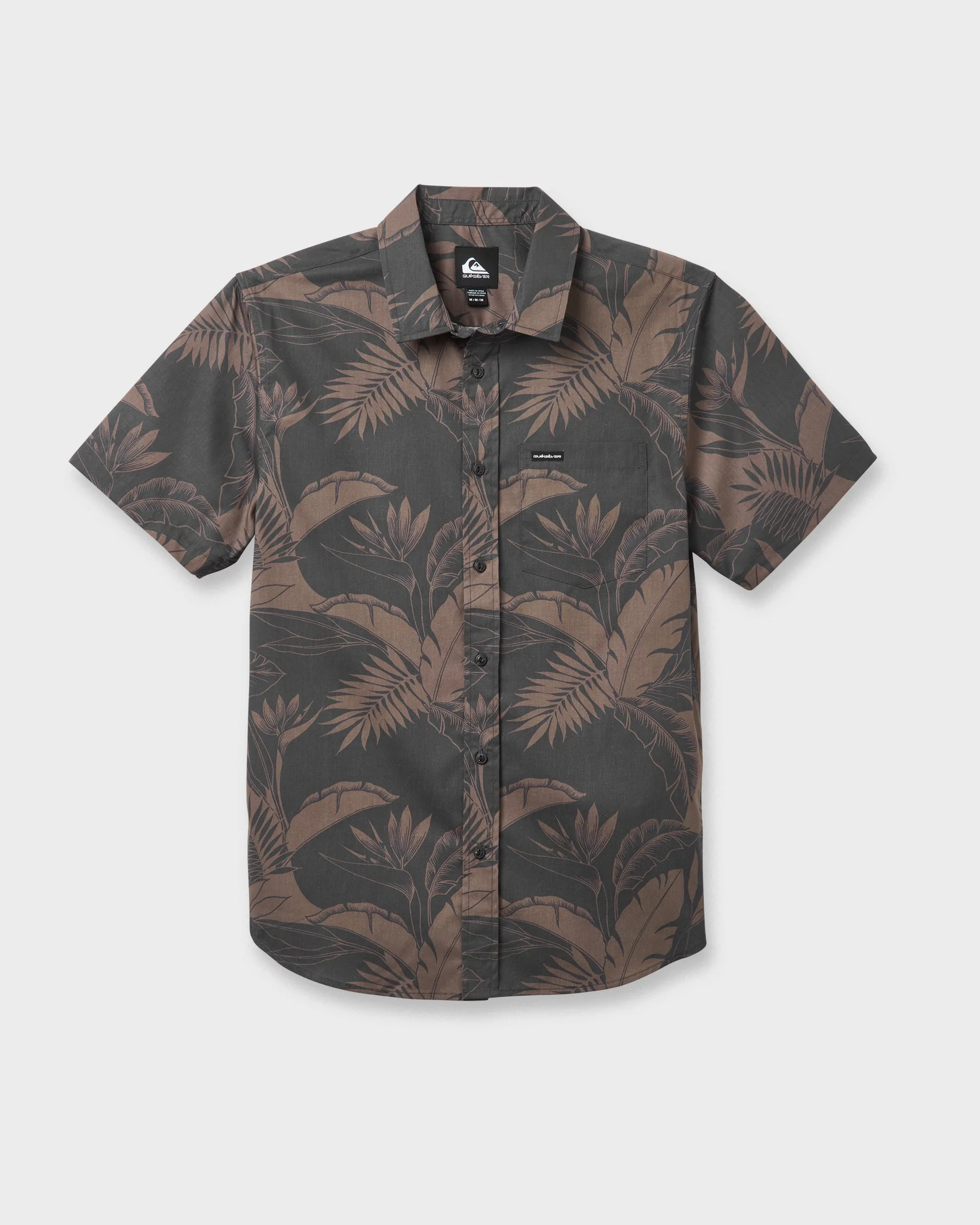 Kahanu Classic Short Sleeve Shirt - Black sold by Quiksilver product image thumbnail 5