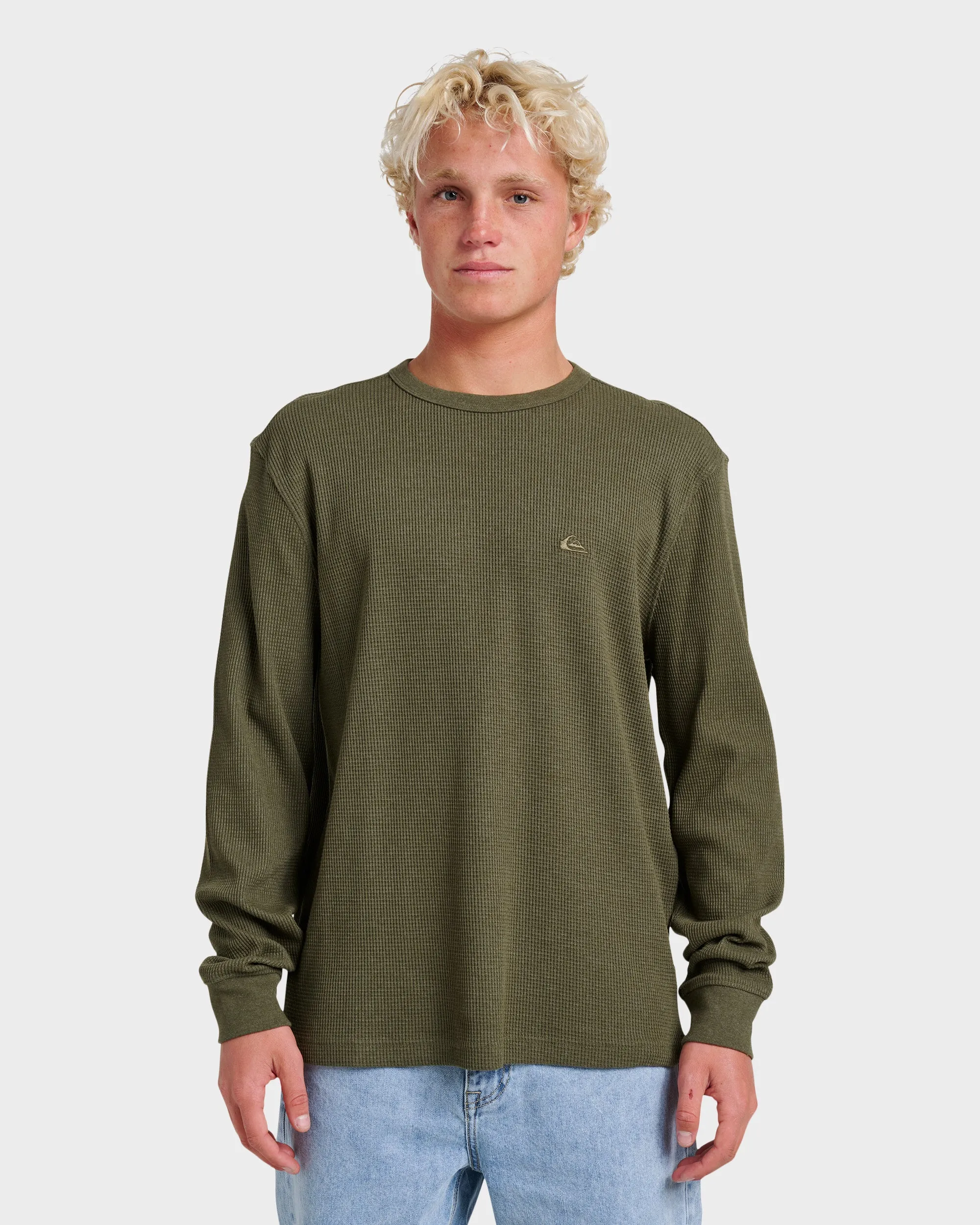 Nelson Long Sleeve Thermal Top - Grape Leaf sold by Quiksilver