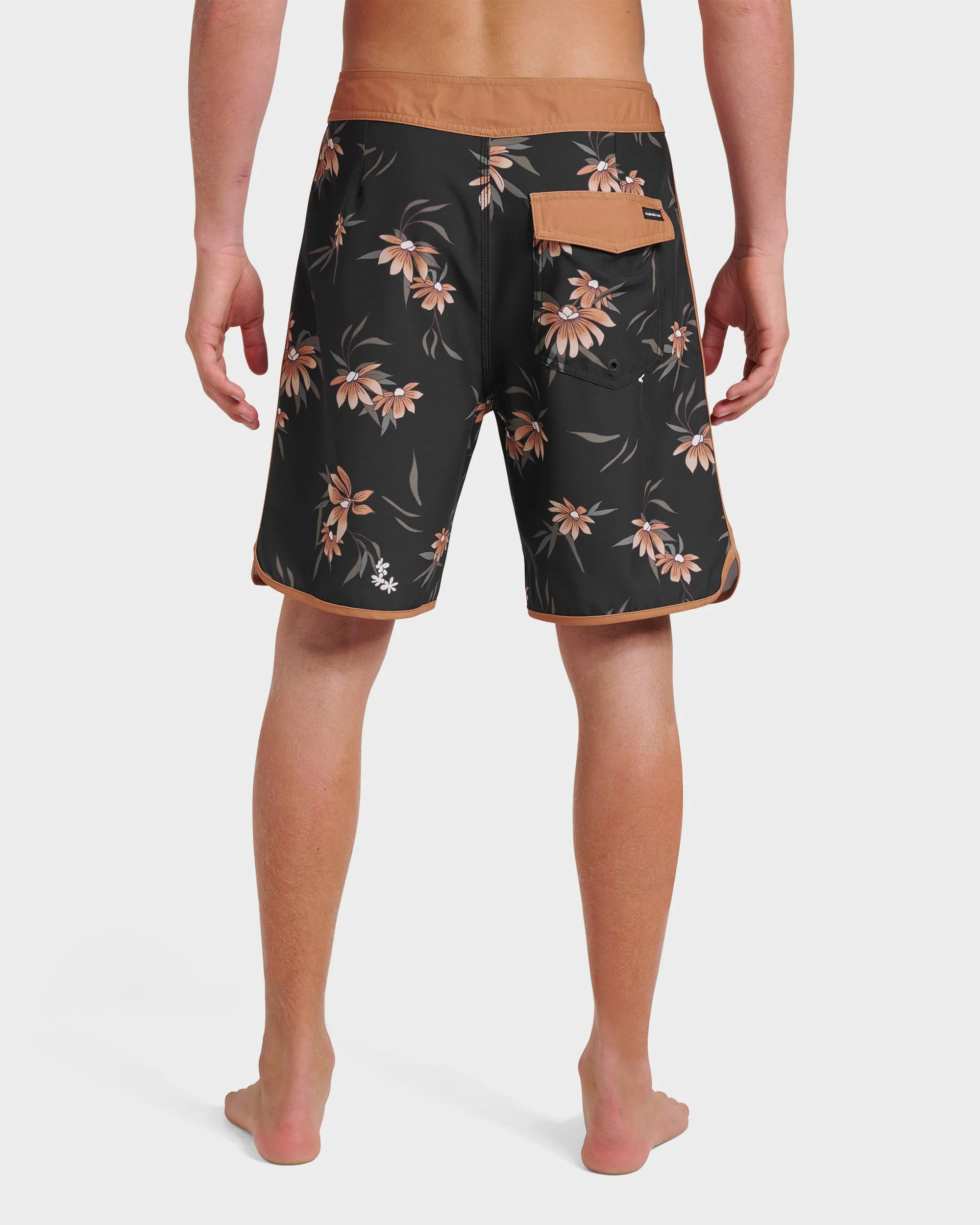 Surfsilk Costal Flora 19" Boardshorts - Black sold by Quiksilver product image thumbnail 2