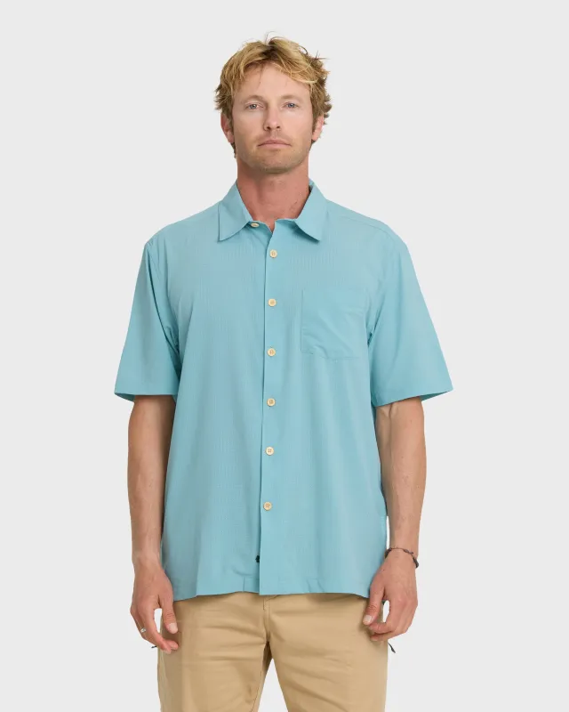 Waterman Chaser Shirt - Reef Waters sold by Quiksilver