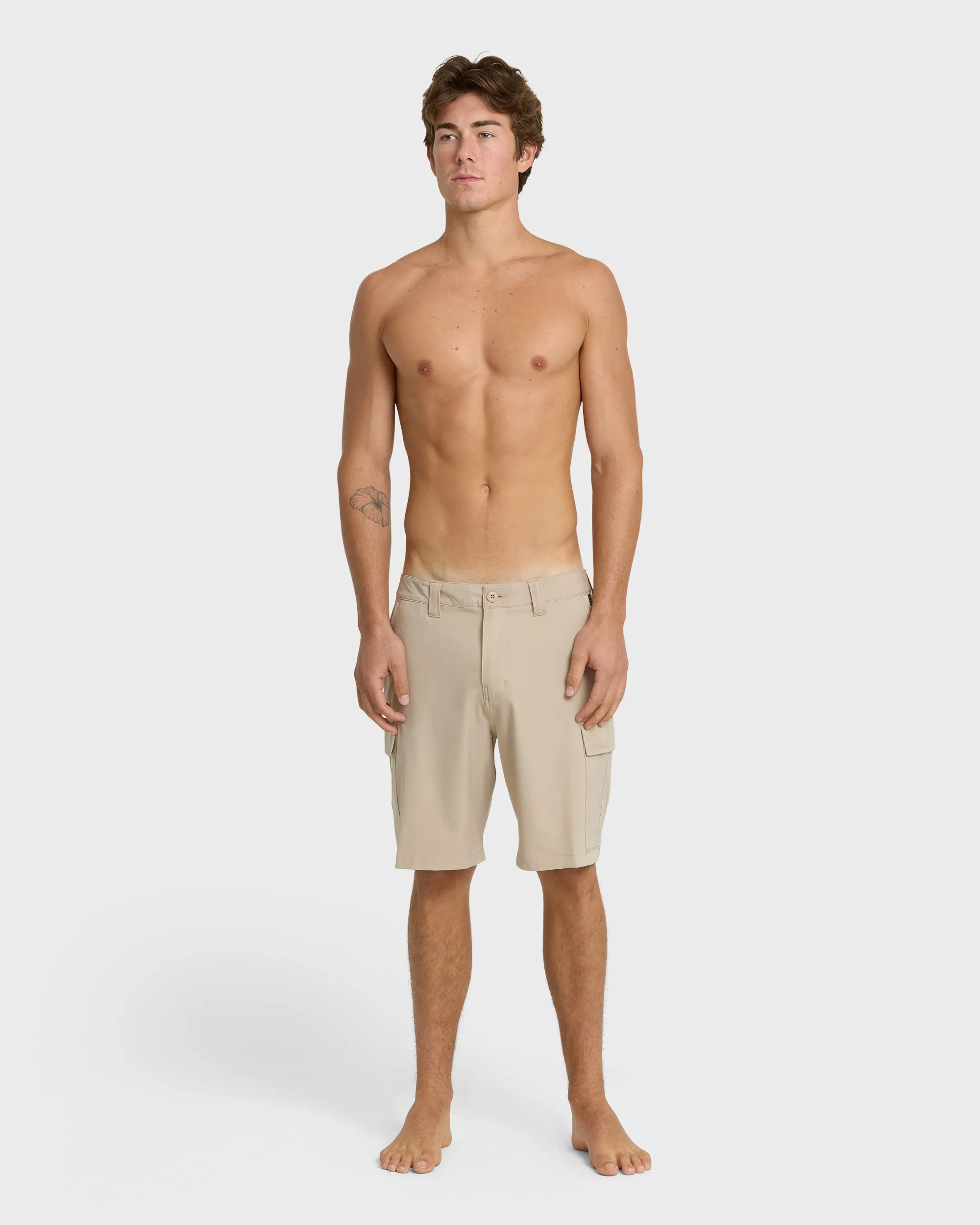 Union Amphibian Cargo 20" Hybrid Short - Taupe sold by Quiksilver product image thumbnail 3