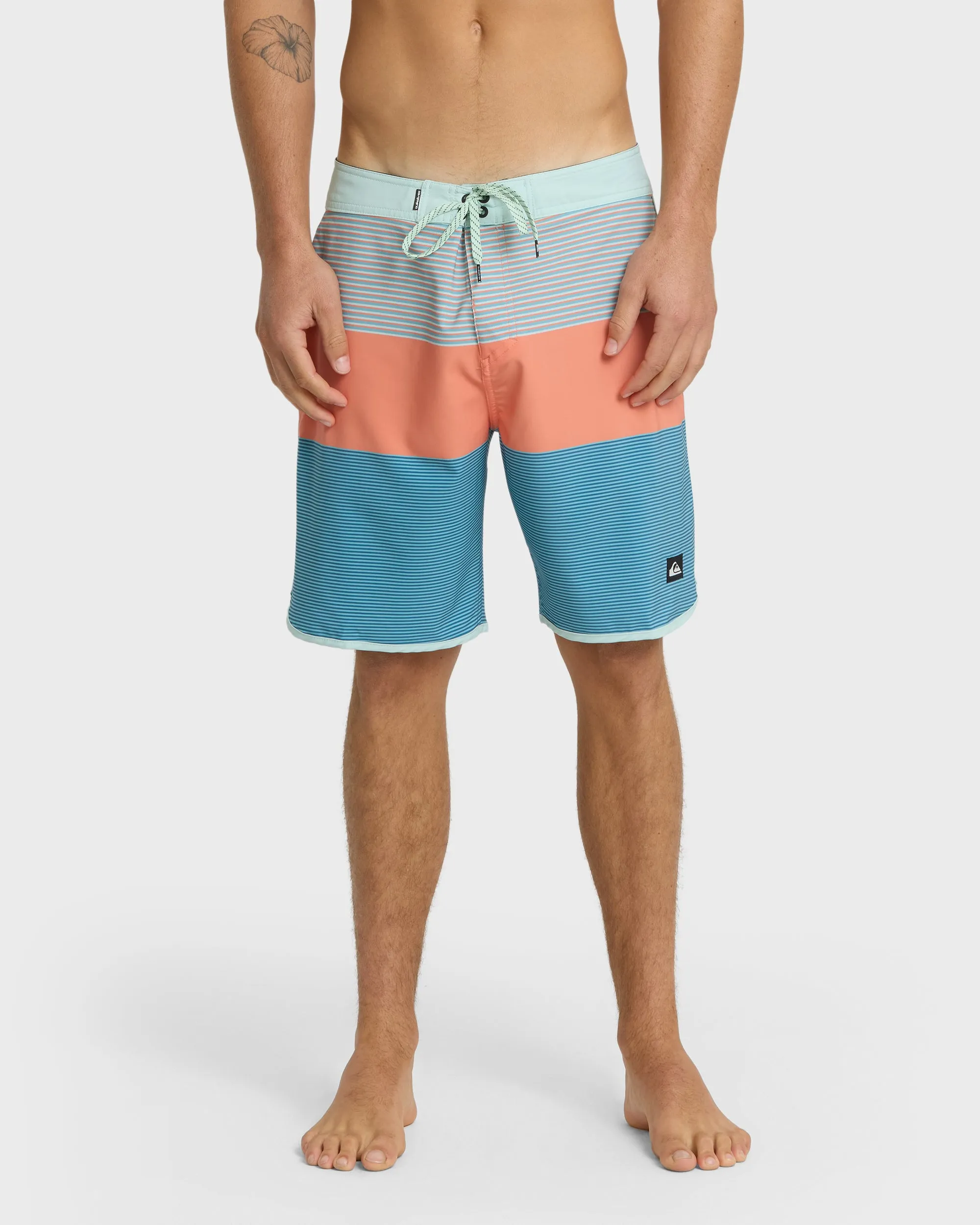 Surfsilk Tijuana 19" Boardshorts - Papaya sold by Quiksilver