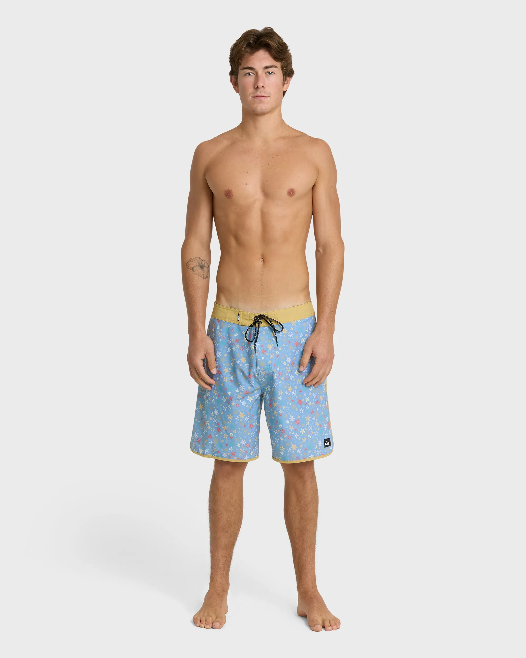 Surfsilk Scallop Ditsy 19" Boardshorts - Ashley Blue sold by Quiksilver product image thumbnail 3