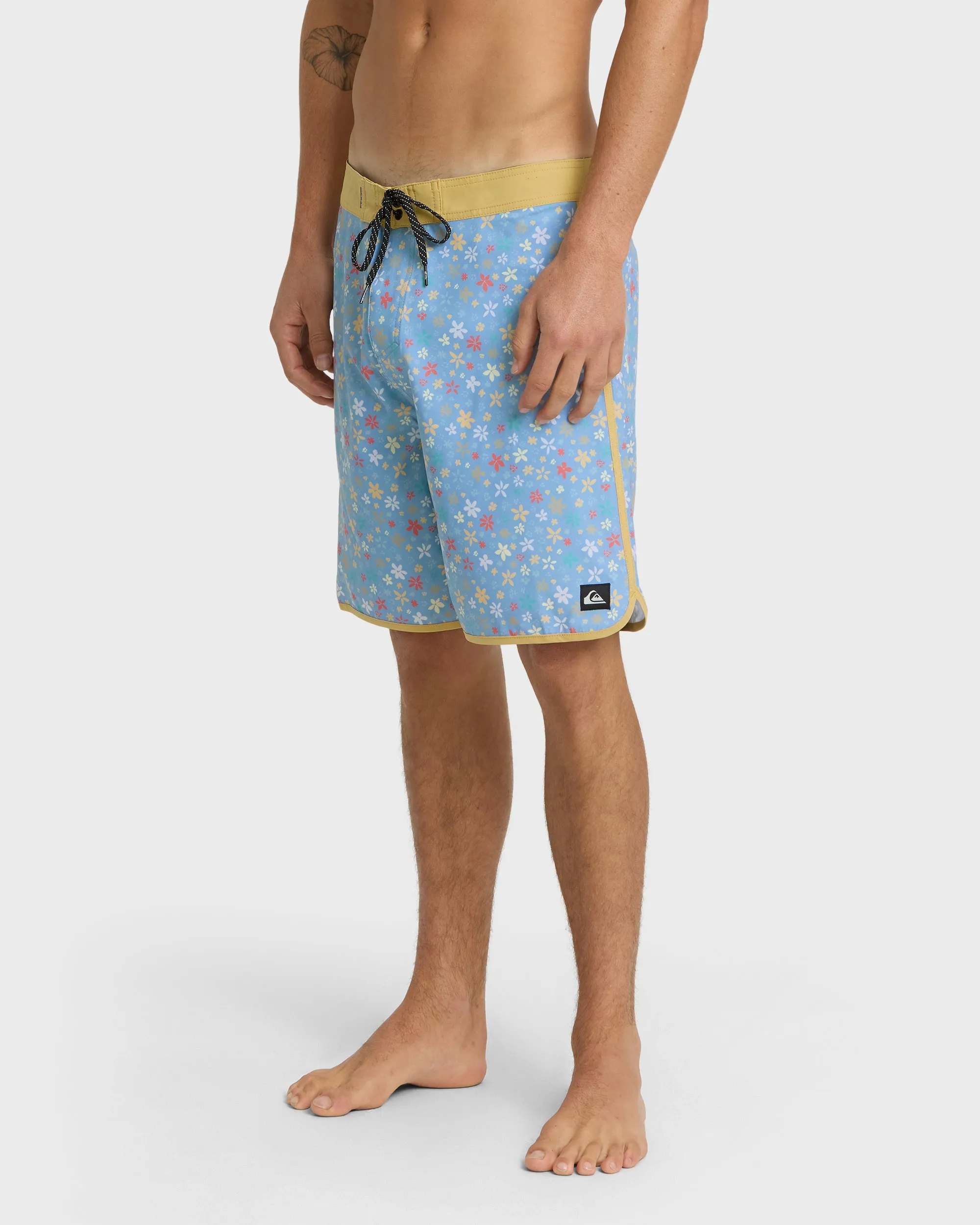Surfsilk Scallop Ditsy 19" Boardshorts - Ashley Blue sold by Quiksilver product image thumbnail 4