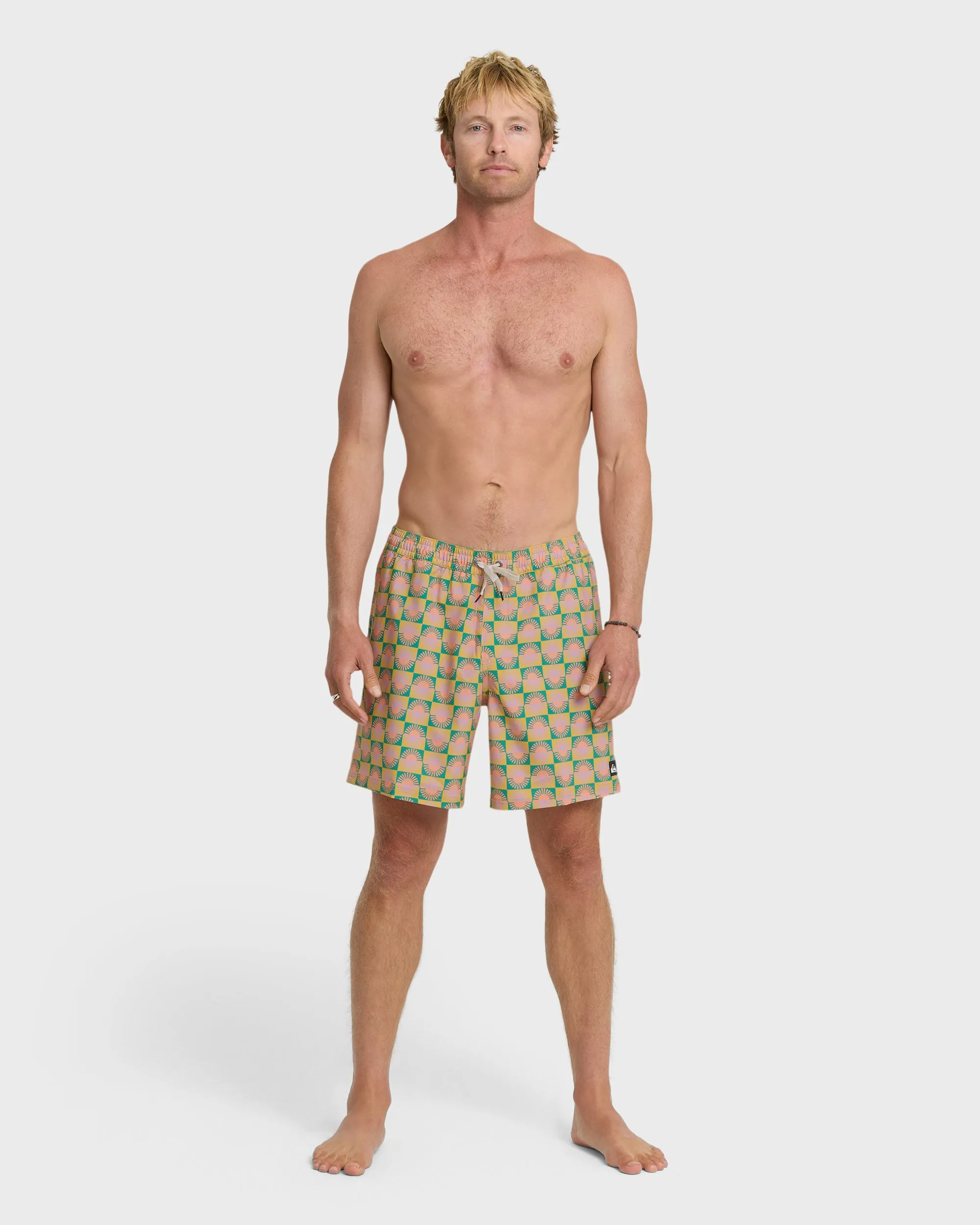 Surfsilk Mix 17" Nb Swim Trunks - Mustard sold by Quiksilver product image thumbnail 3