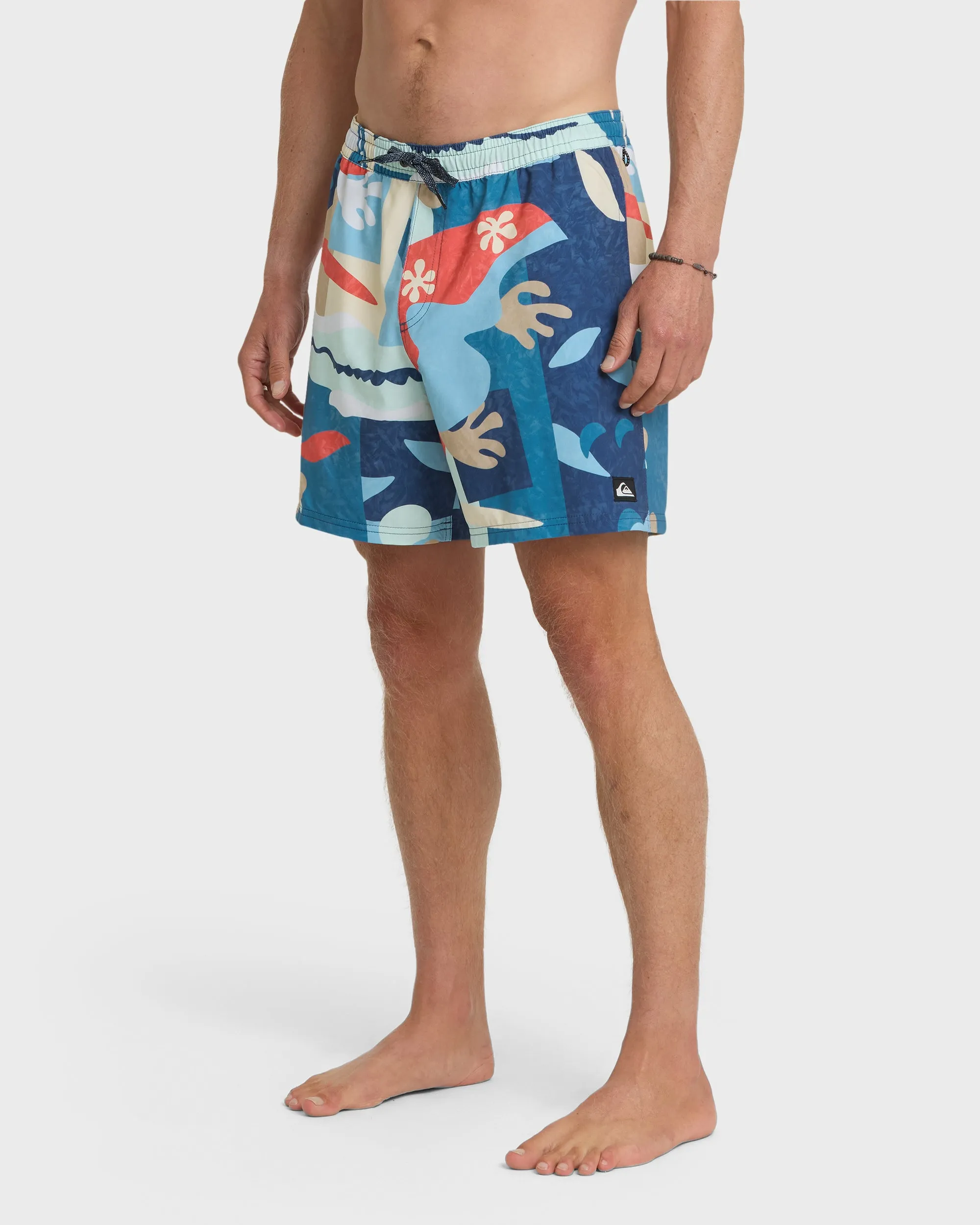 Surfsilk Mix 17" Nb Swim Trunks - Cream sold by Quiksilver product image thumbnail 4