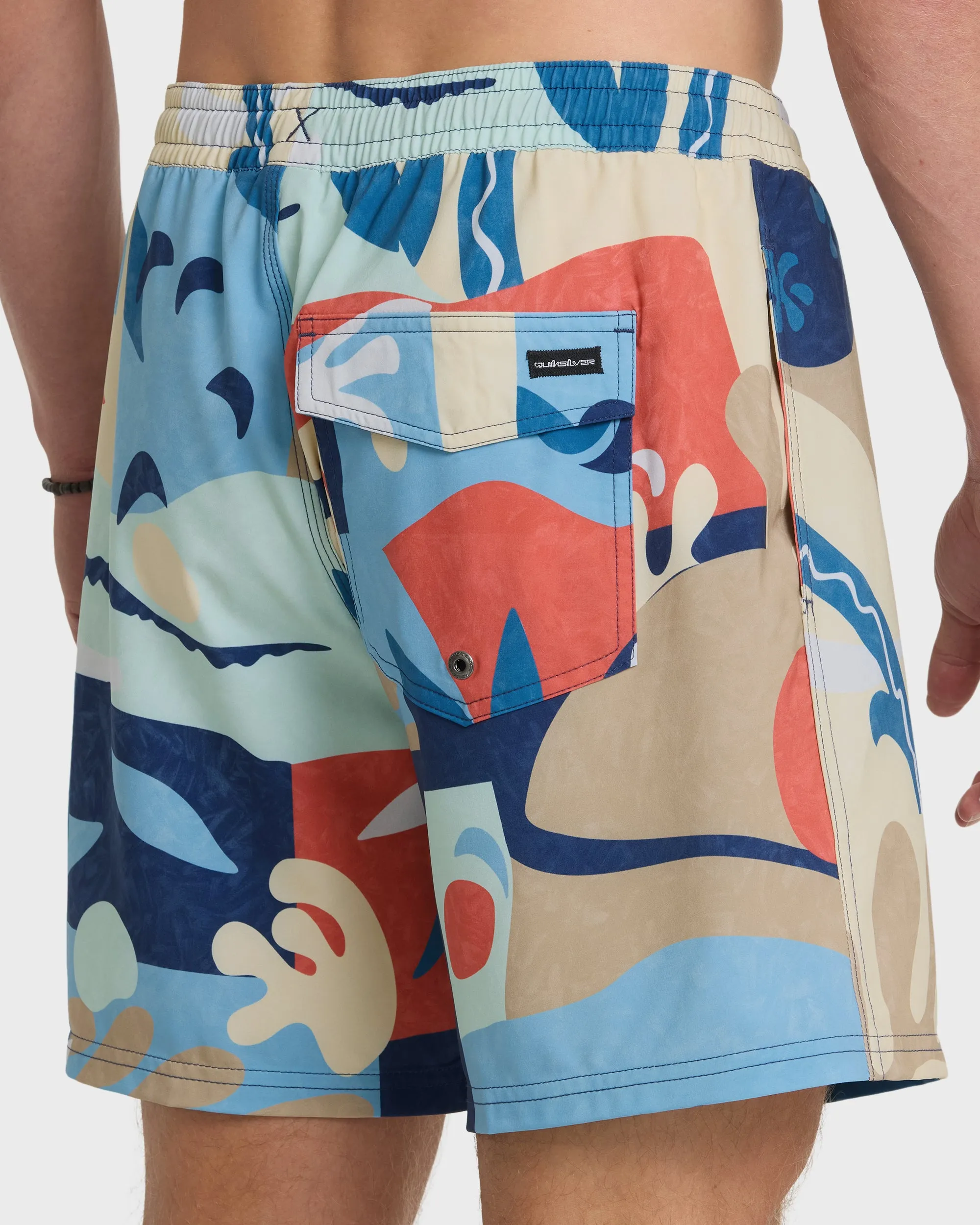 Surfsilk Mix 17" Nb Swim Trunks - Cream sold by Quiksilver product image thumbnail 5