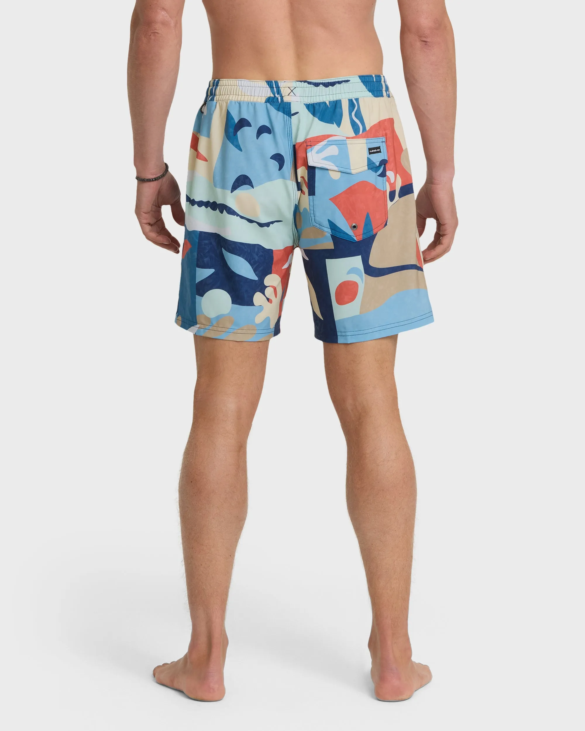 Surfsilk Mix 17" Nb Swim Trunks - Cream sold by Quiksilver product image thumbnail 2