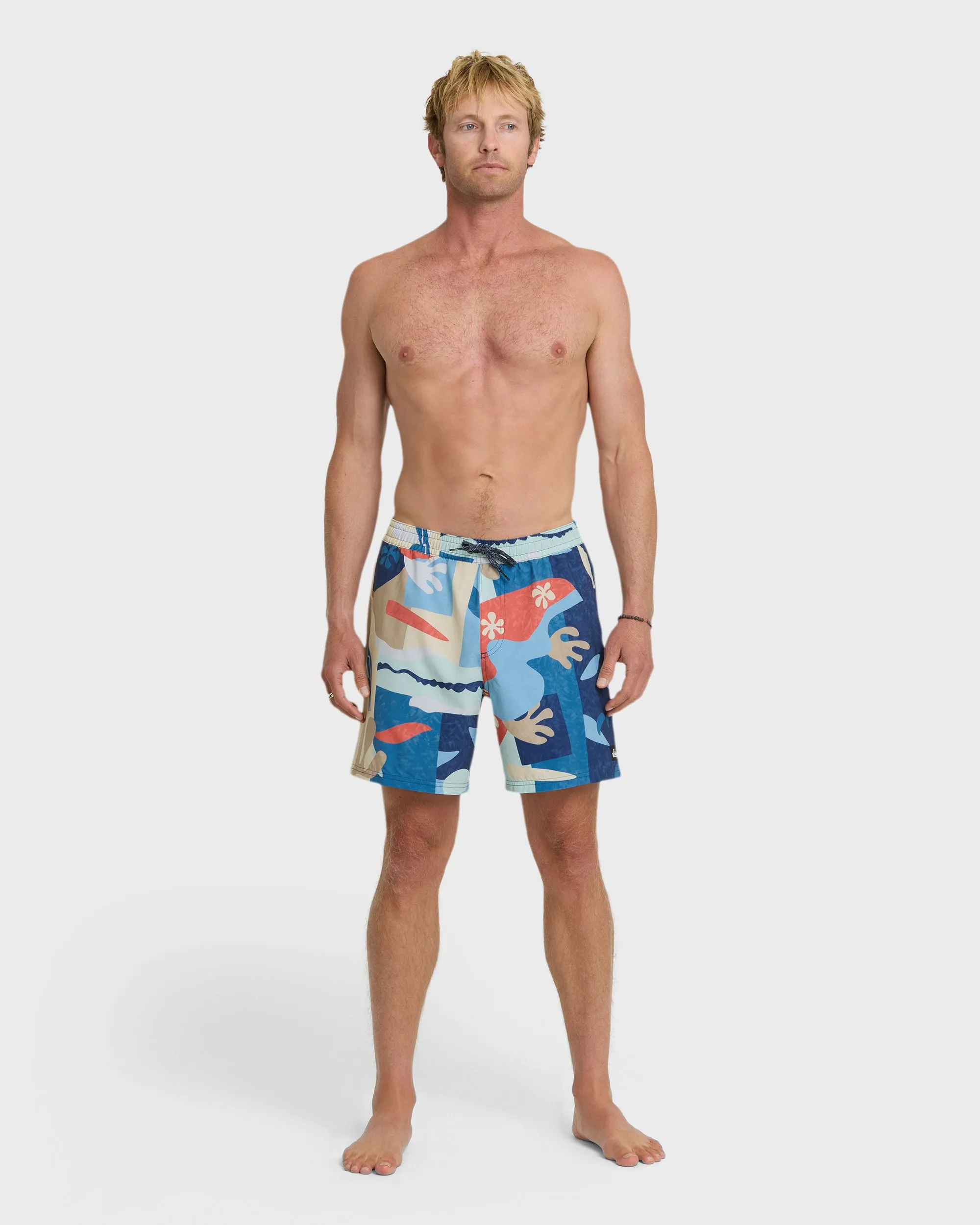 Surfsilk Mix 17" Nb Swim Trunks - Cream sold by Quiksilver product image thumbnail 3