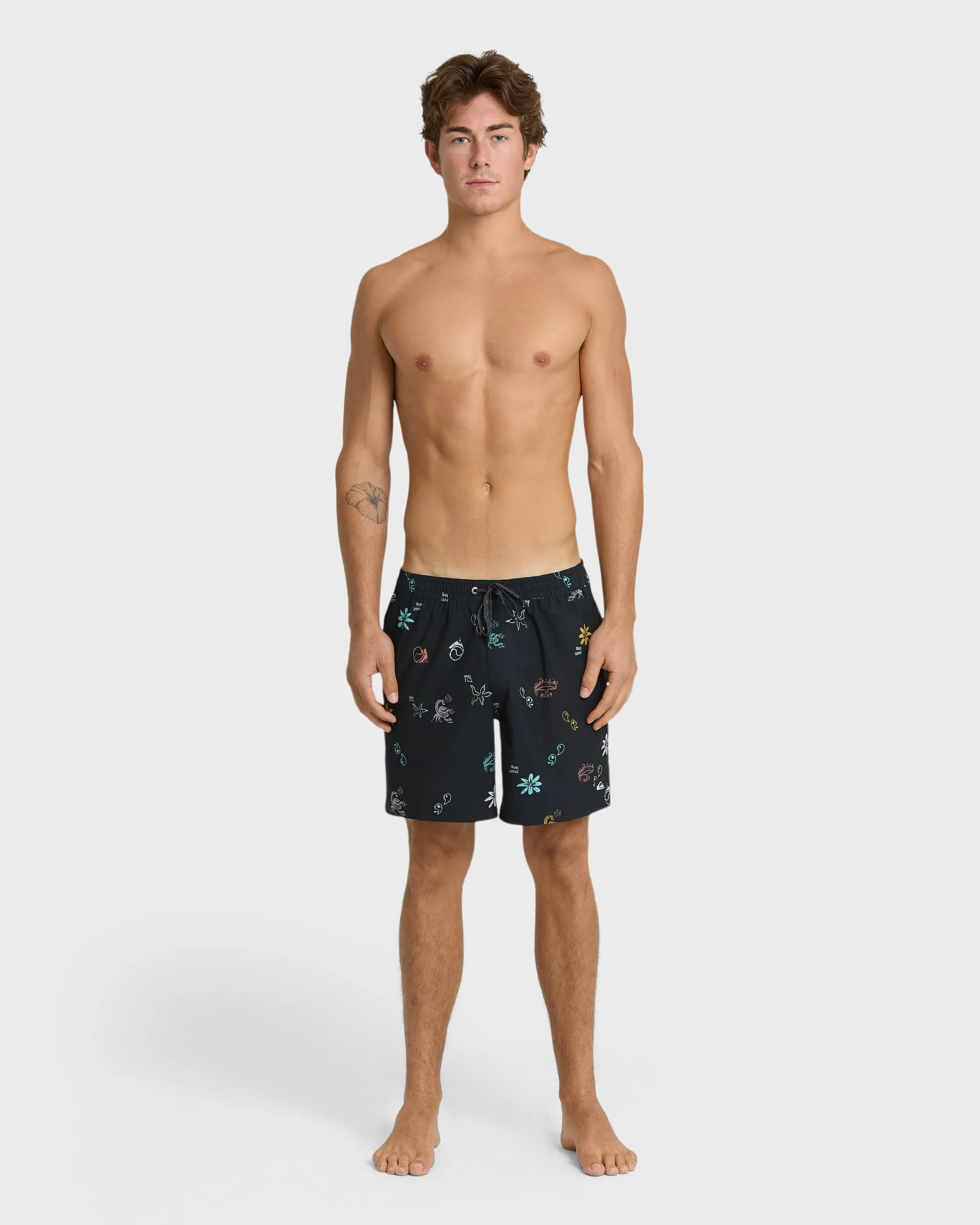 Surfsilk Mix 17" Nb Swim Trunks - Black sold by Quiksilver product image thumbnail 3