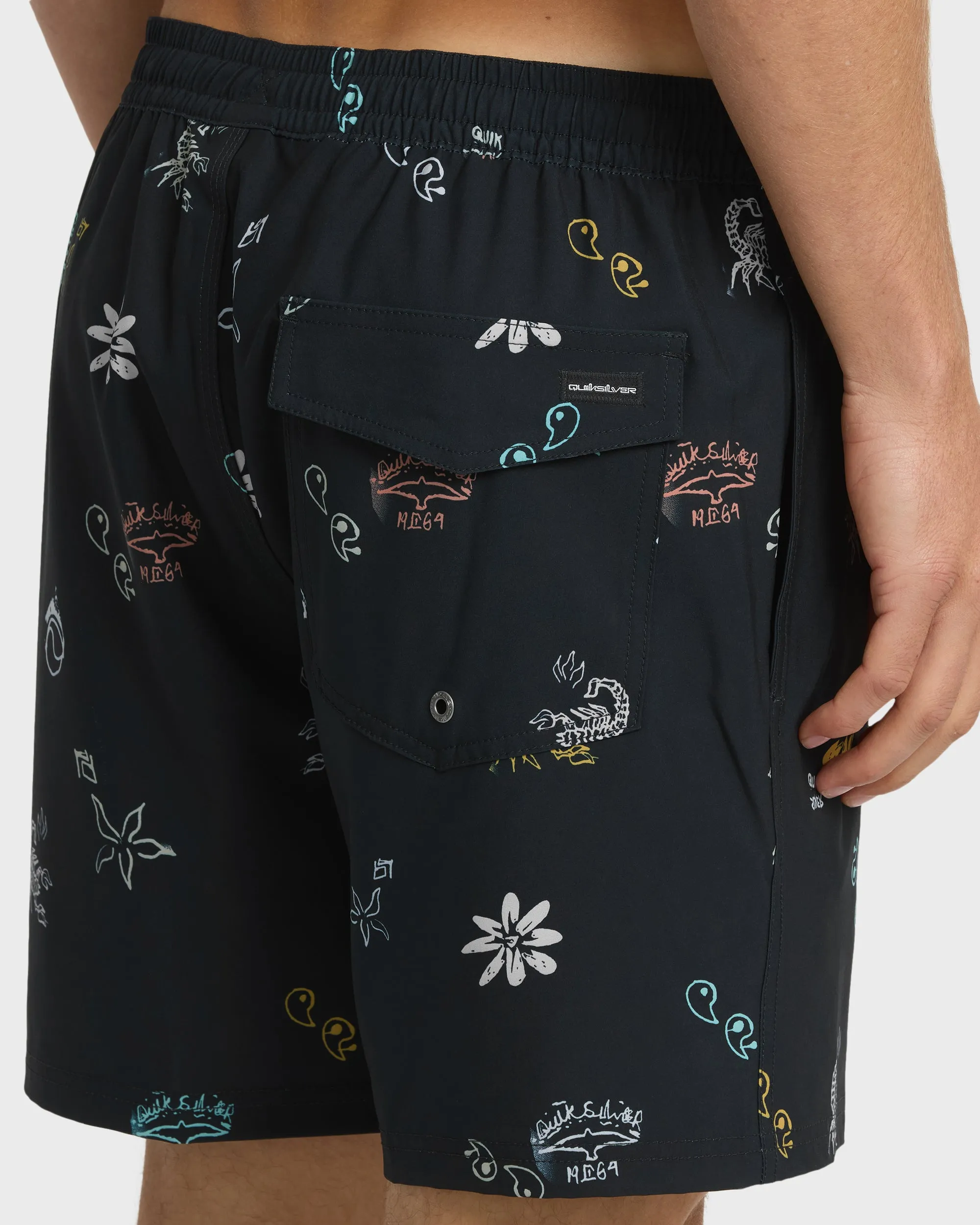 Surfsilk Mix 17" Nb Swim Trunks - Black sold by Quiksilver product image thumbnail 5