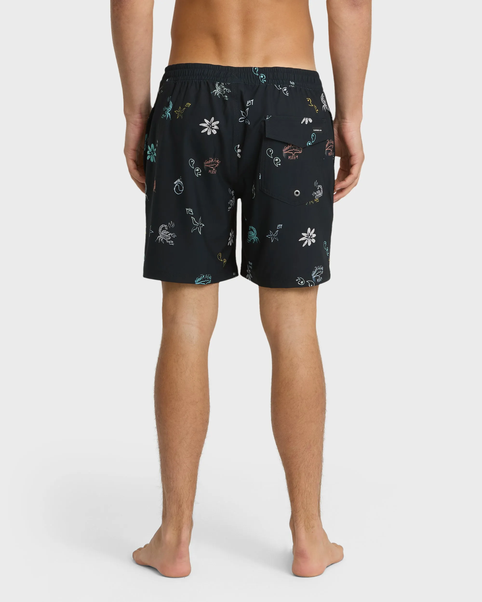 Surfsilk Mix 17" Nb Swim Trunks - Black sold by Quiksilver product image thumbnail 2