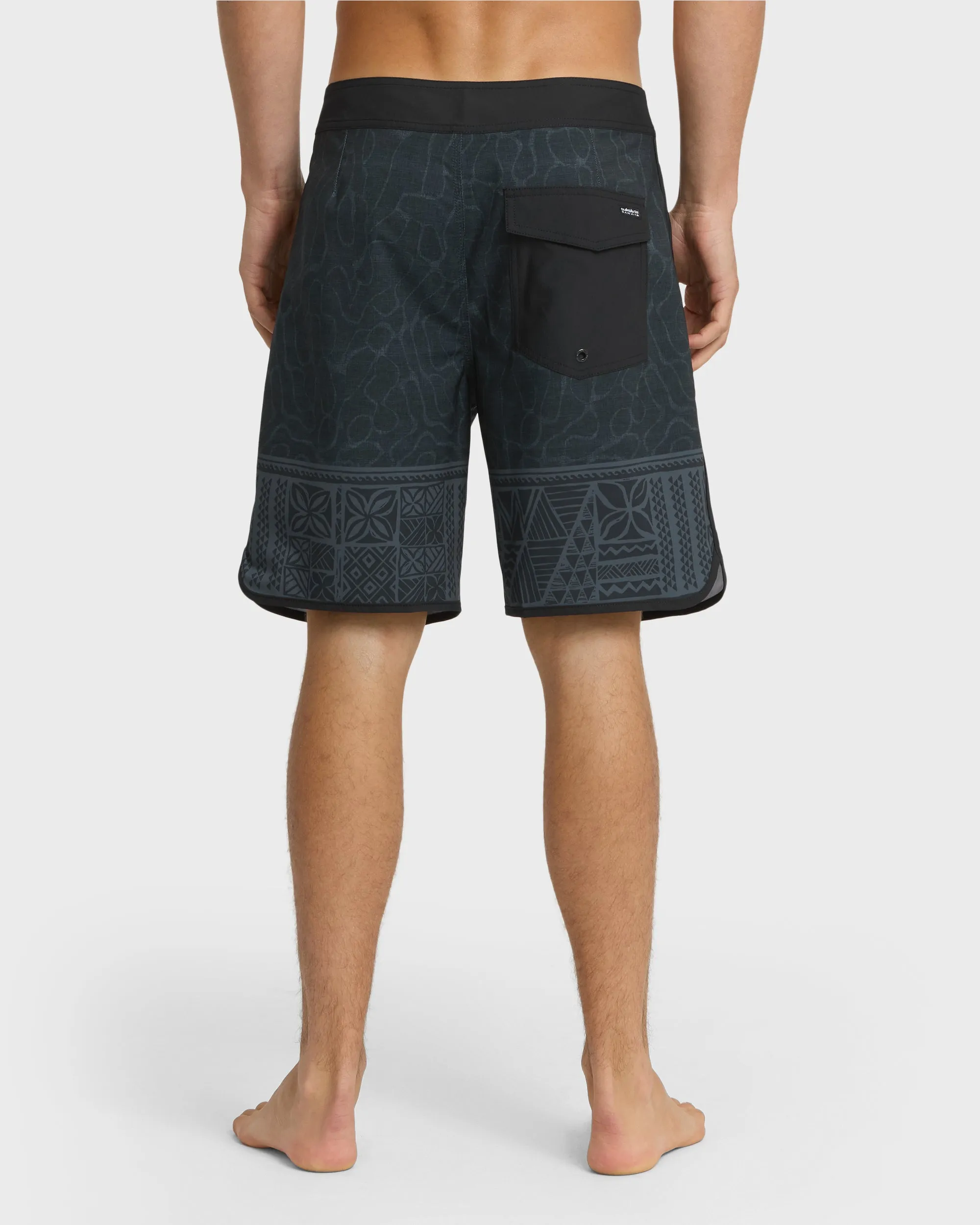 Surfsilk Hi Tribal Scallop 19" Boardshorts - Black sold by Quiksilver product image thumbnail 2