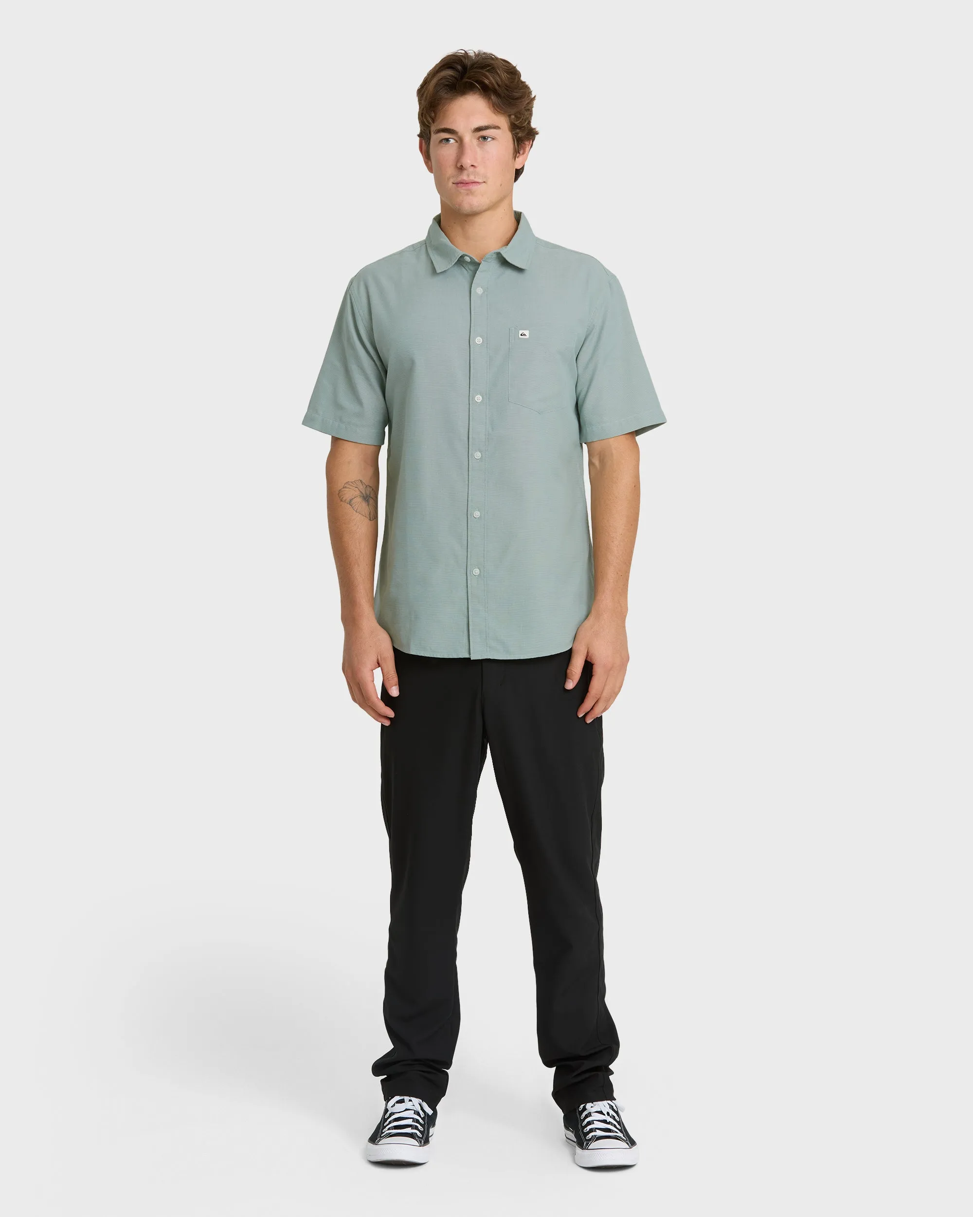 Shoreline Classic Short Sleeve Shirt - Herb sold by Quiksilver product image thumbnail 3