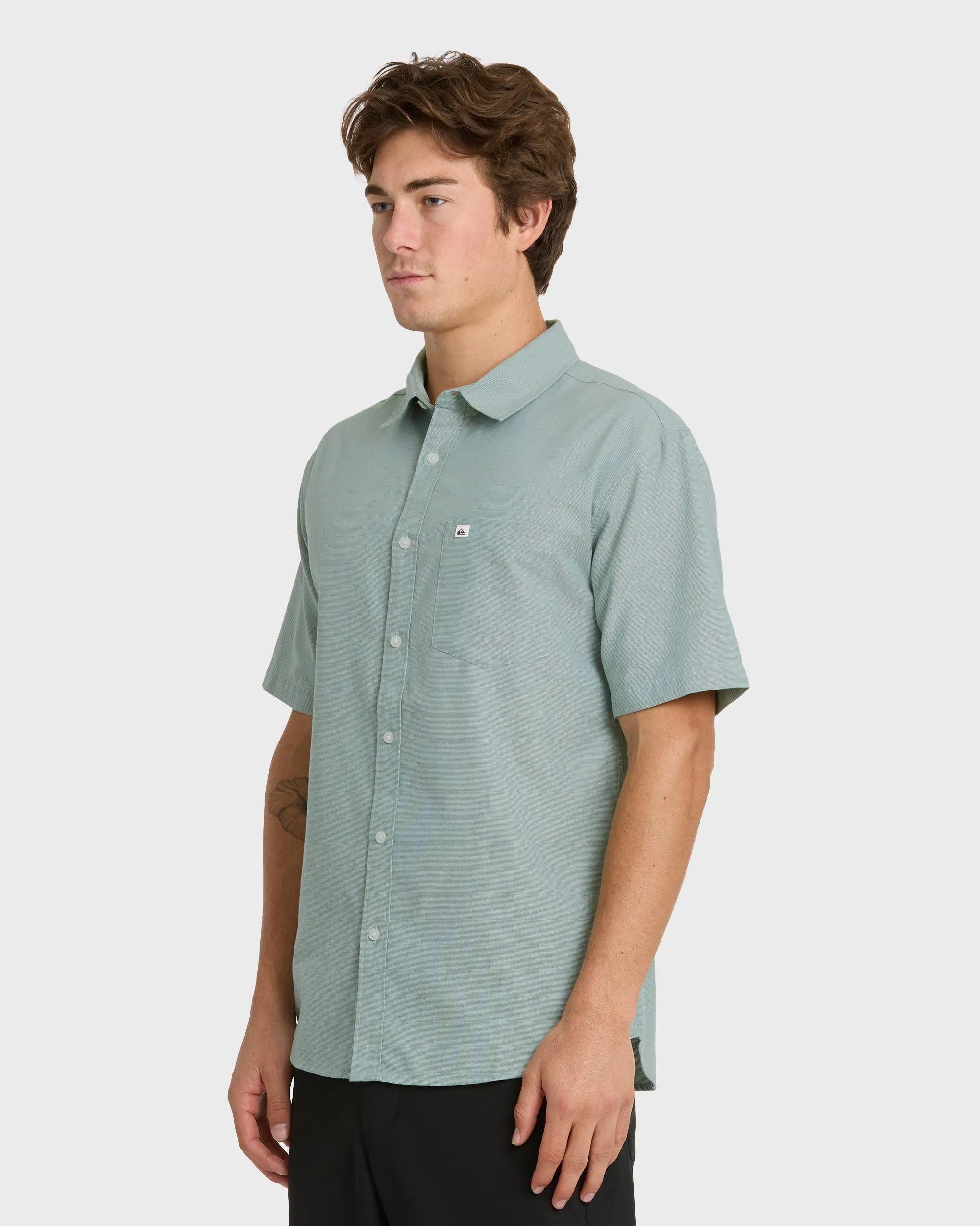 Shoreline Classic Short Sleeve Shirt - Herb sold by Quiksilver product image thumbnail 4