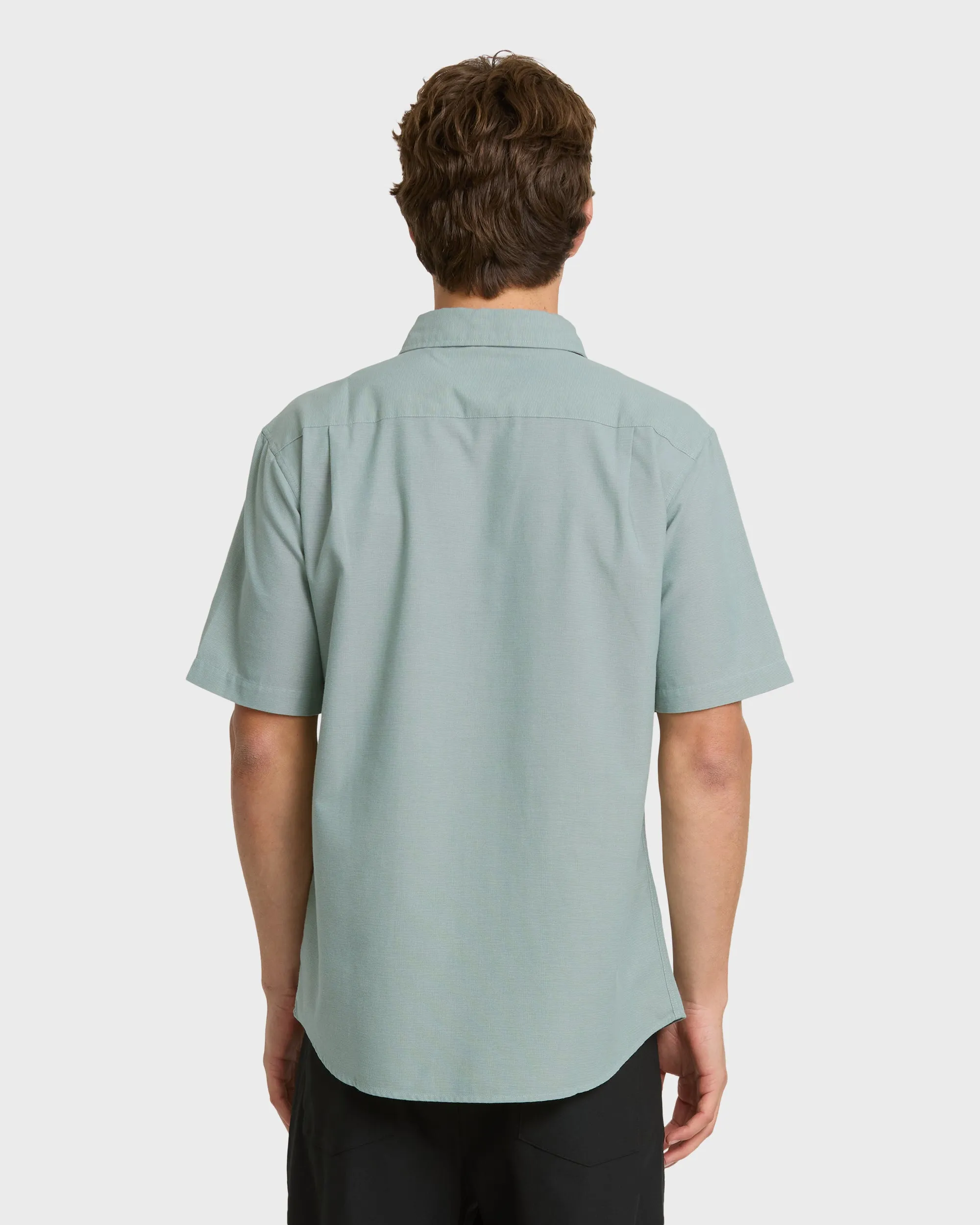 Shoreline Classic Short Sleeve Shirt - Herb sold by Quiksilver product image thumbnail 2