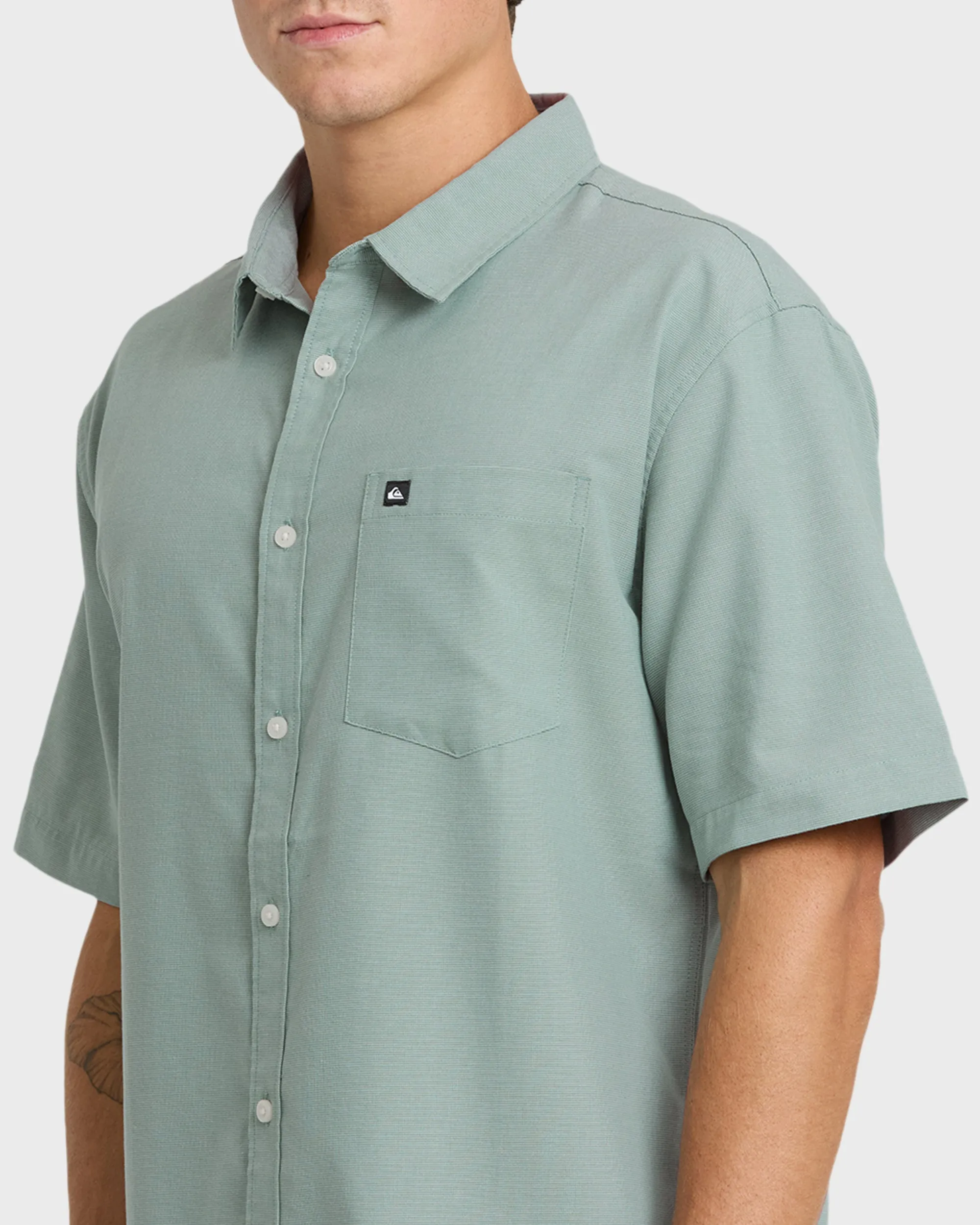 Shoreline Classic Short Sleeve Shirt - Chinois Green sold by Quiksilver product image thumbnail 5