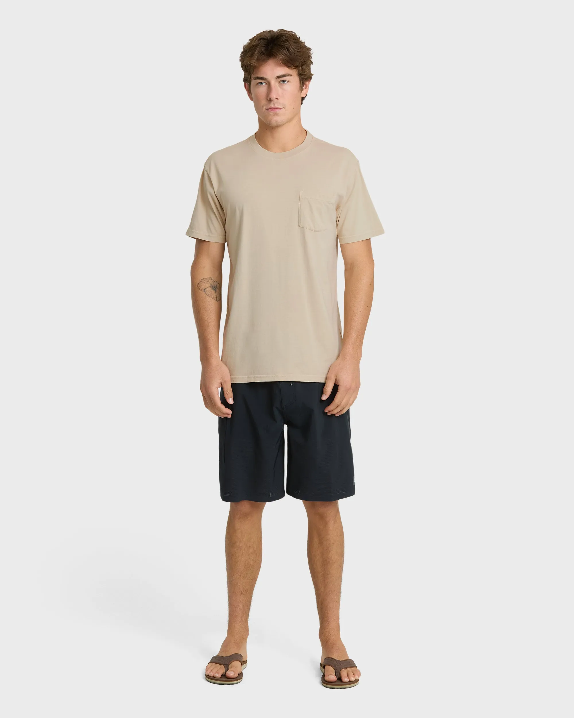 Saltwater Pocket Tee - Pale Aloe sold by Quiksilver product image thumbnail 3