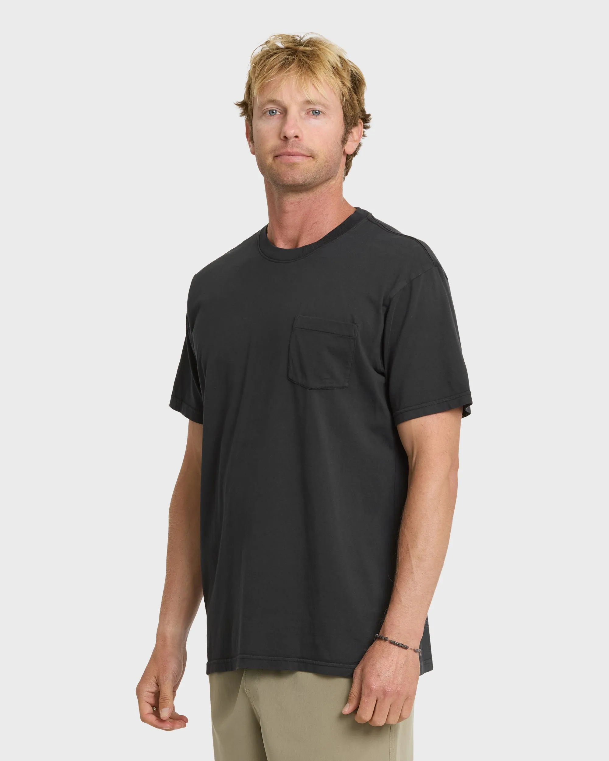 Saltwater Pocket Tee - Black sold by Quiksilver product image thumbnail 4