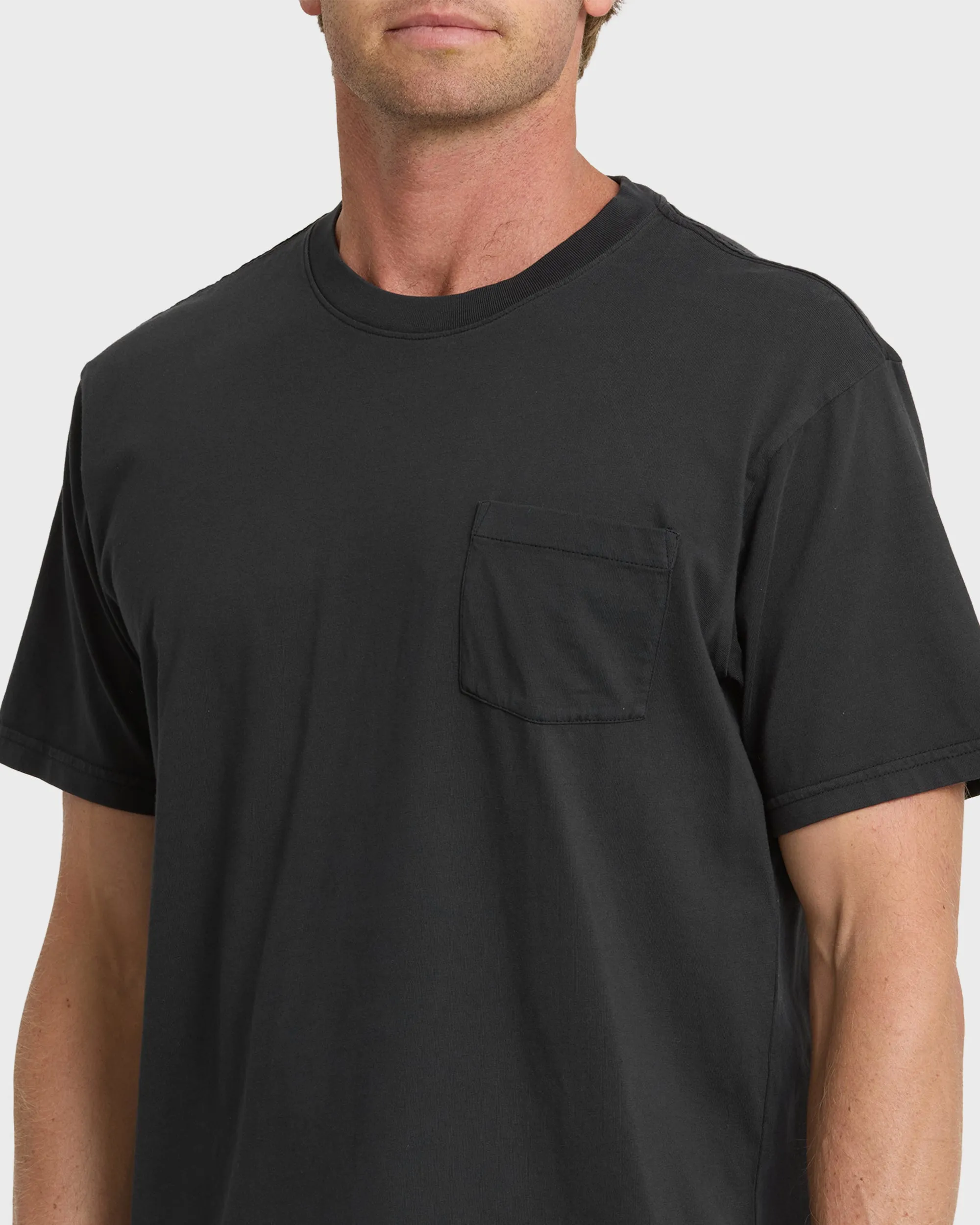 Saltwater Pocket Tee - Black sold by Quiksilver product image thumbnail 5