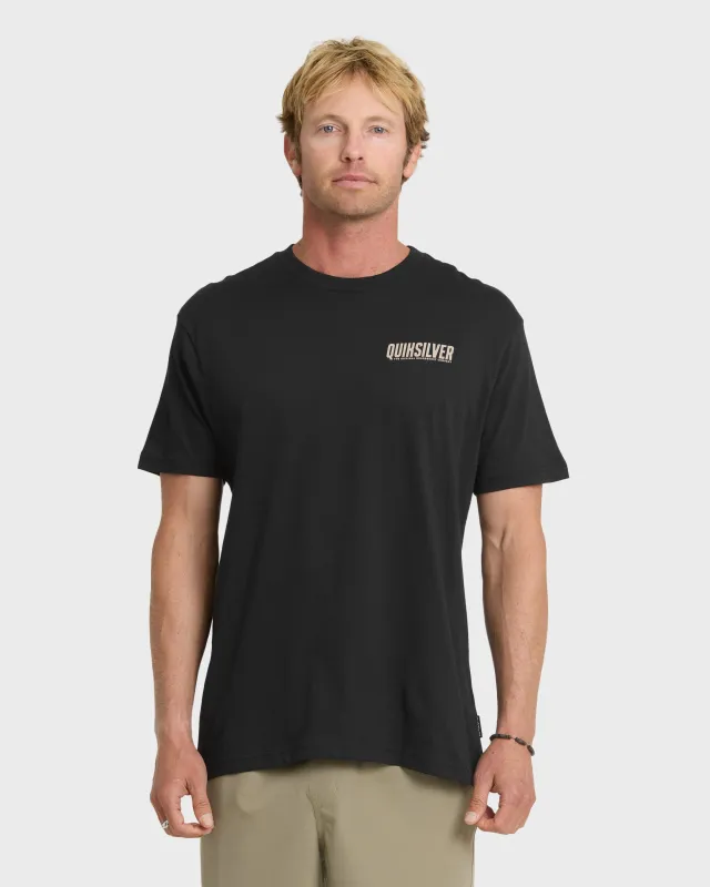 Ride Side Up Classic T-shirt - Black sold by Quiksilver