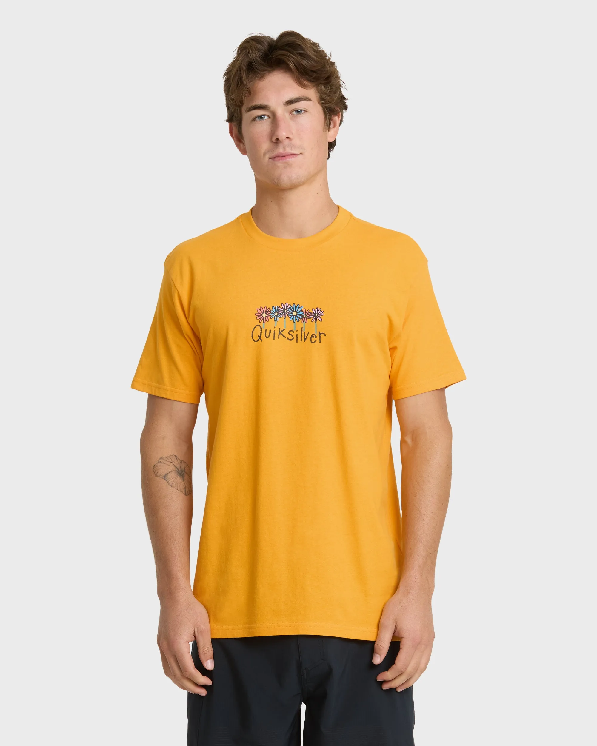 Pushin Daisies T-Shirt - Summer Gold sold by Quiksilver