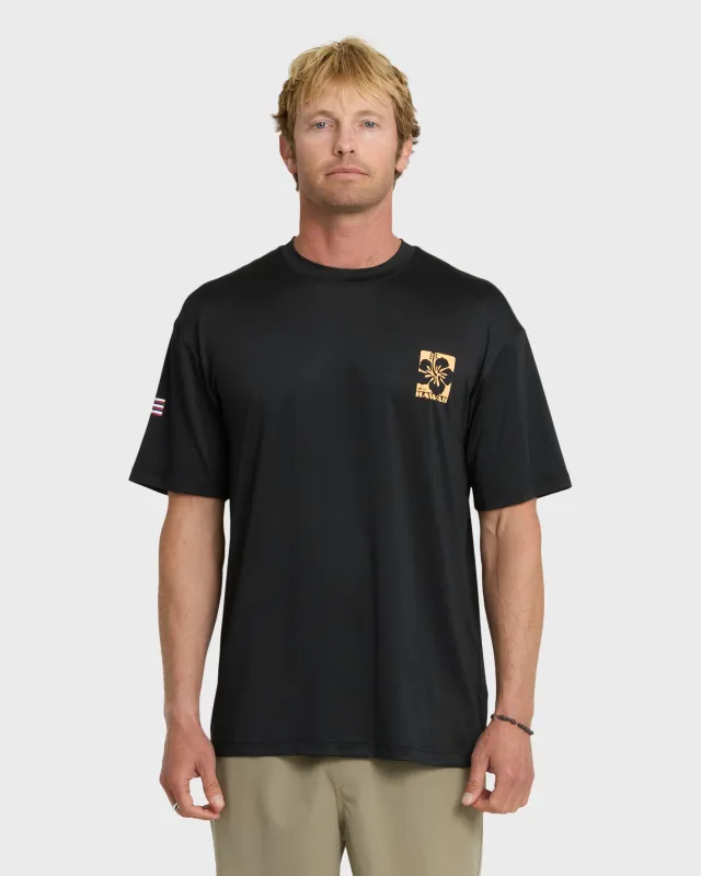 Hi Surf Tee Short Sleeve - Black sold by Quiksilver