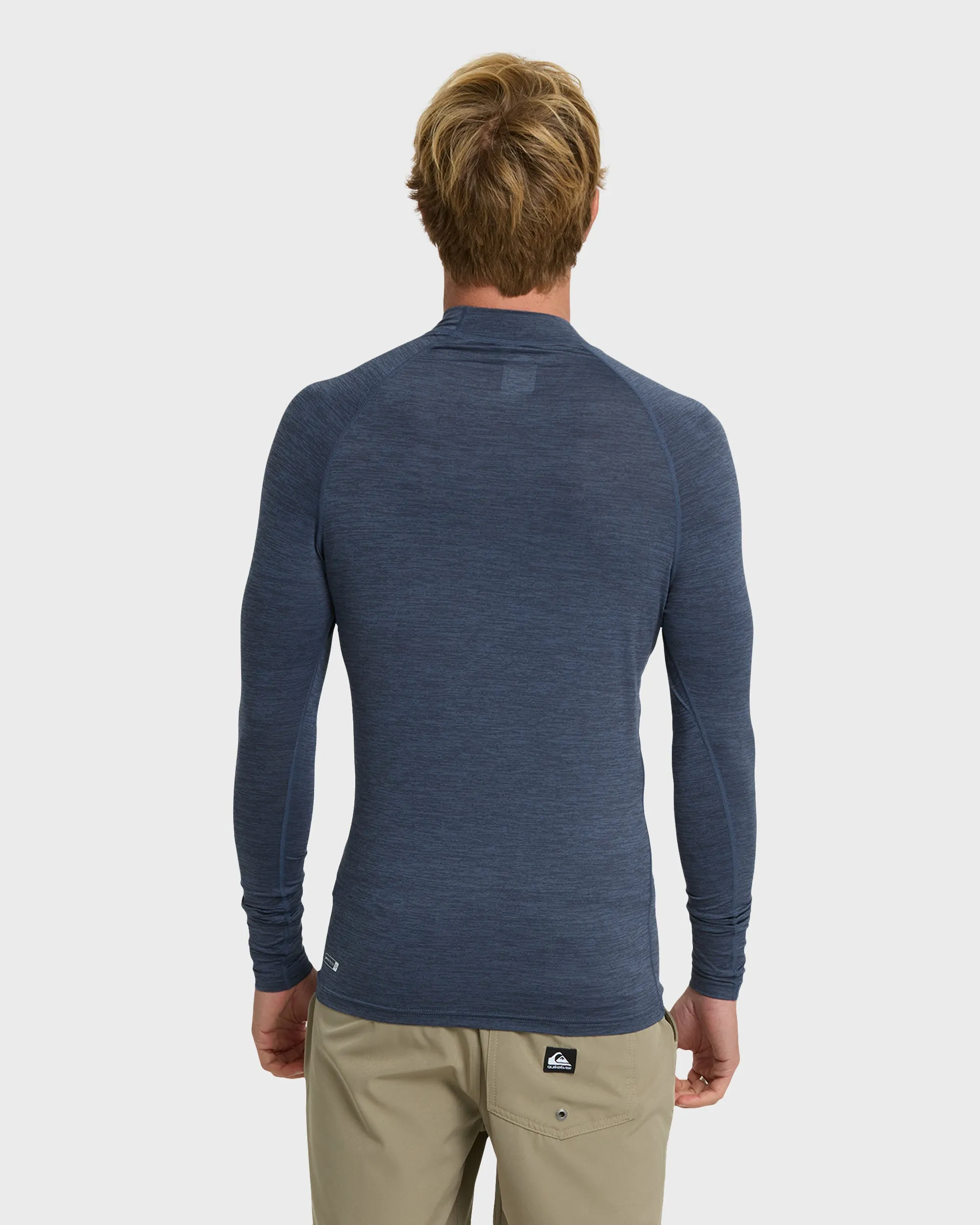 Everyday Upf 50 Long Sleeve Rashguard - Vintage Indigo Heather sold by Quiksilver product image thumbnail 2