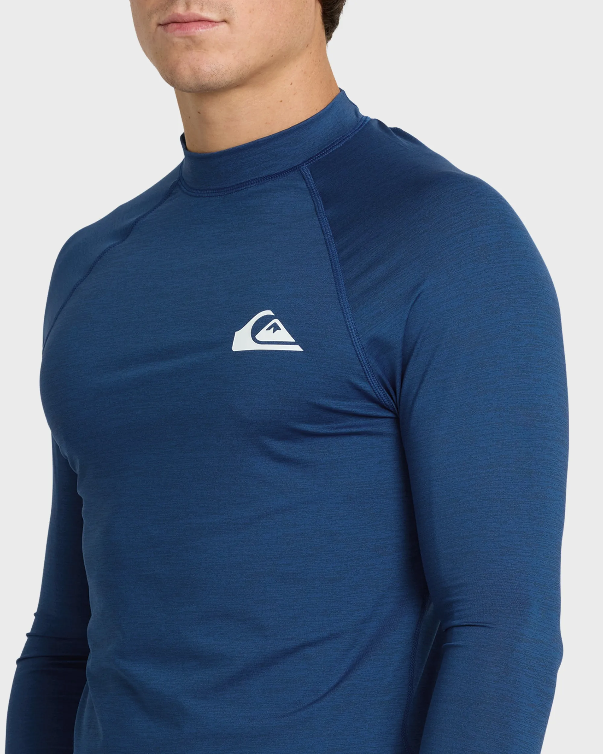 Everyday UPF 50 Long Sleeve Rashguard - Monaco Blue Heather sold by Quiksilver product image thumbnail 5
