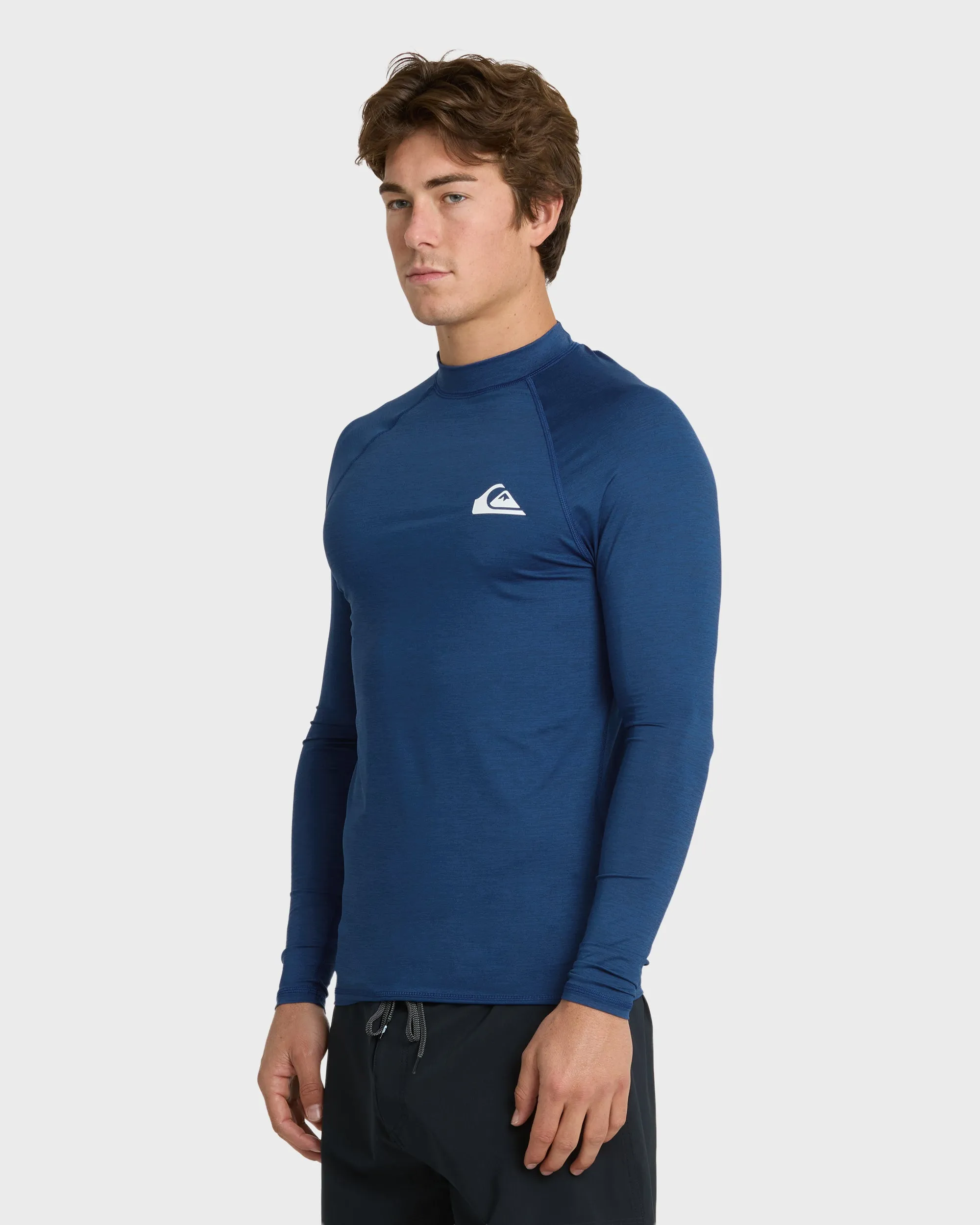 Everyday UPF 50 Long Sleeve Rashguard - Monaco Blue Heather sold by Quiksilver product image thumbnail 4