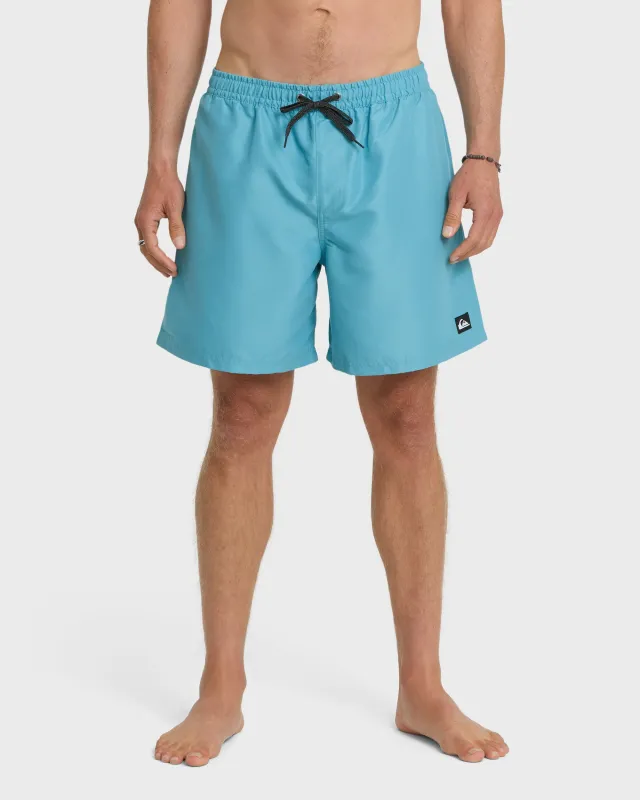 Everyday Solid 17" Swim Trunks - Dusty Turquoise sold by Quiksilver
