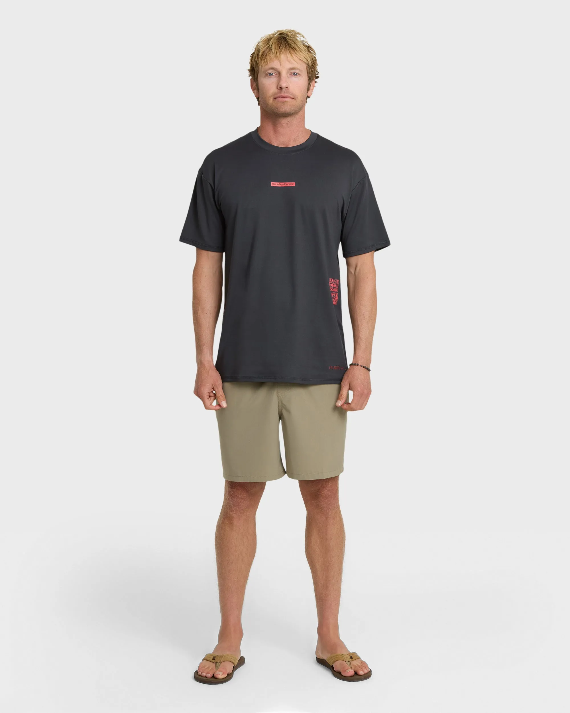 Everyday Short Sleeve Surf Tee - Tarmac sold by Quiksilver product image thumbnail 3