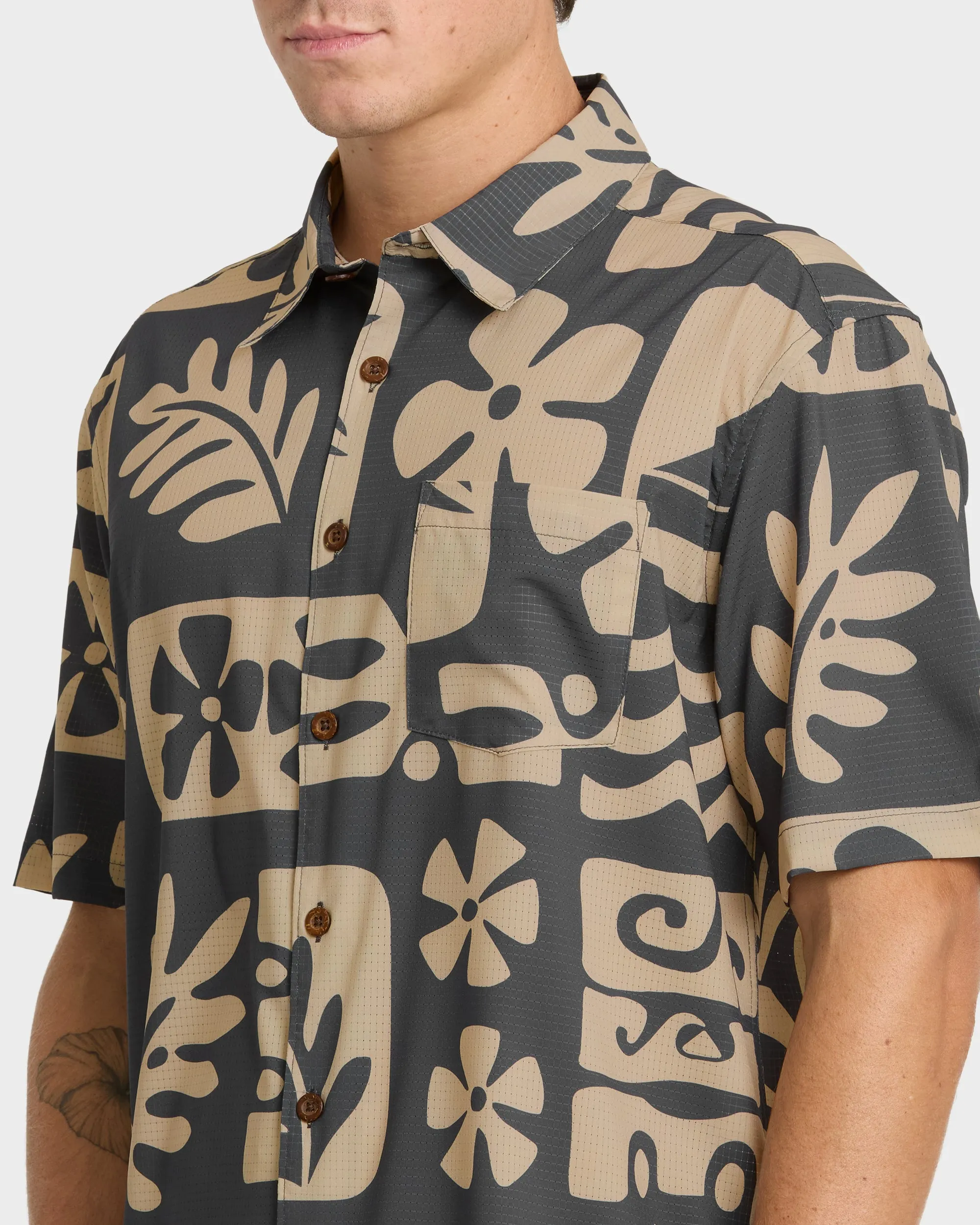 Waterman Dunes Shirt - Phantom sold by Quiksilver product image thumbnail 4