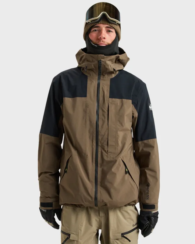 Forever Stretch GORE-TEX Jacket - Canteen sold by Quiksilver