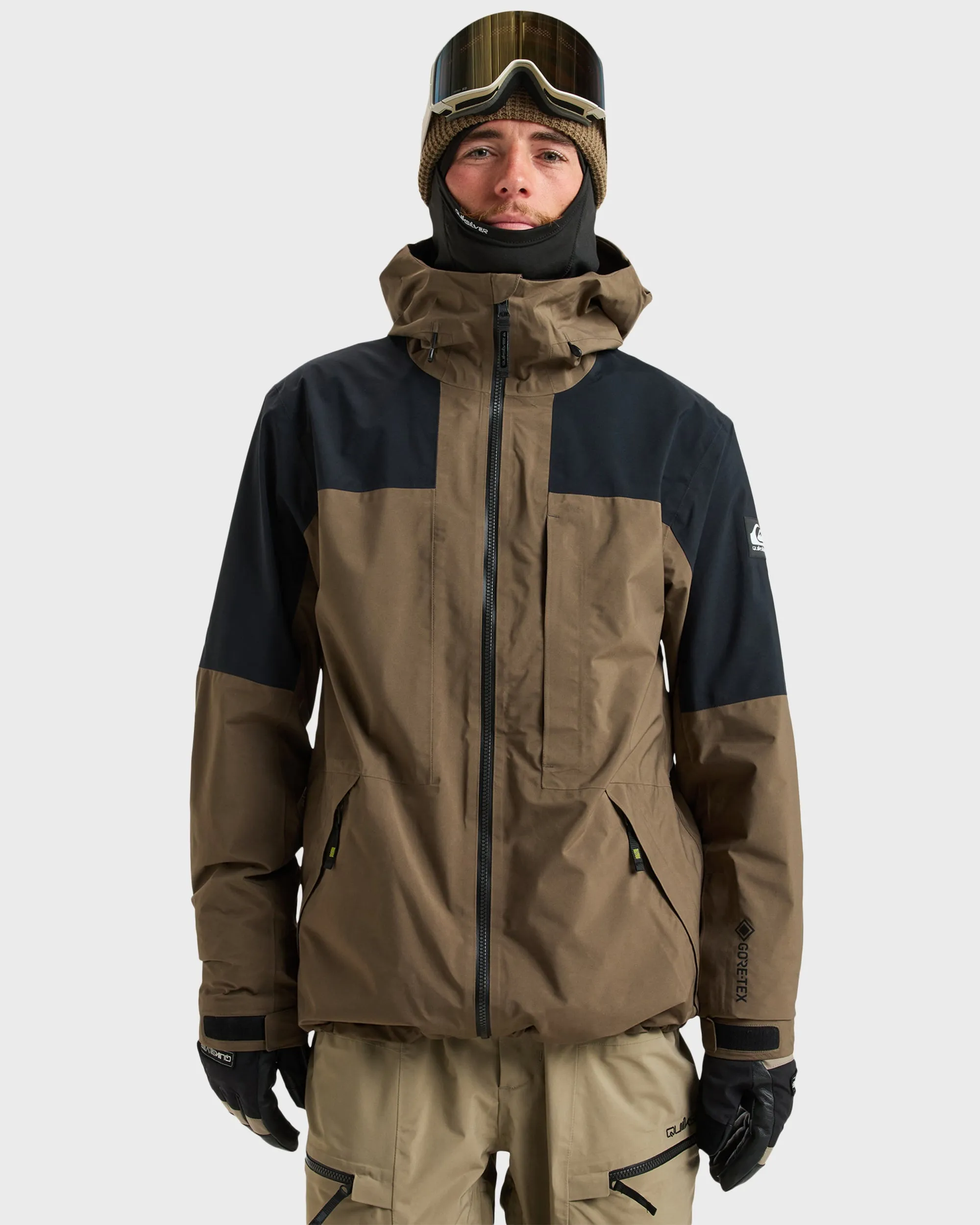 Forever Stretch GORE-TEX Jacket - Canteen sold by Quiksilver
