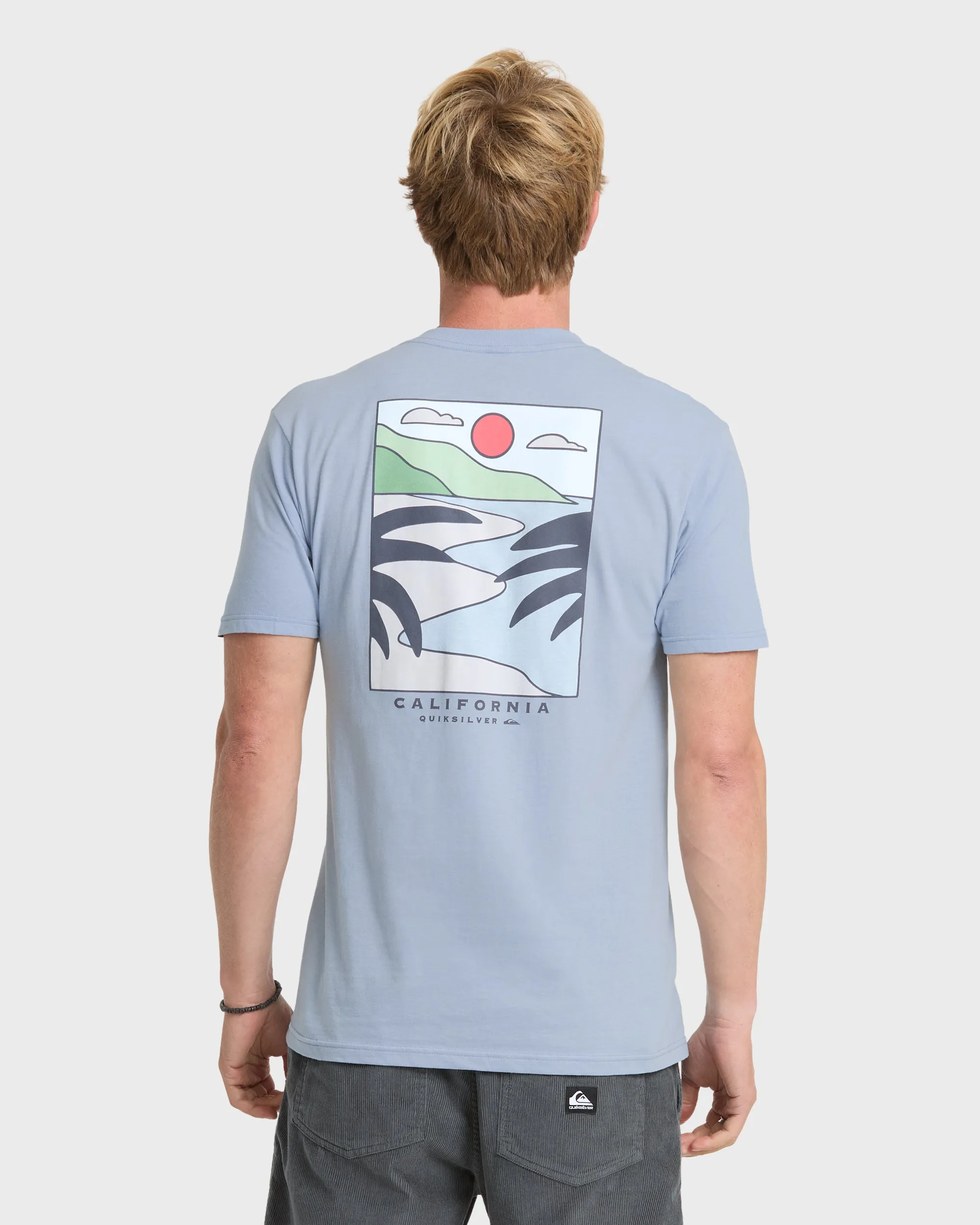 Ca PCH Cruisin T-Shirt - Ashley Blue sold by Quiksilver product image thumbnail 2