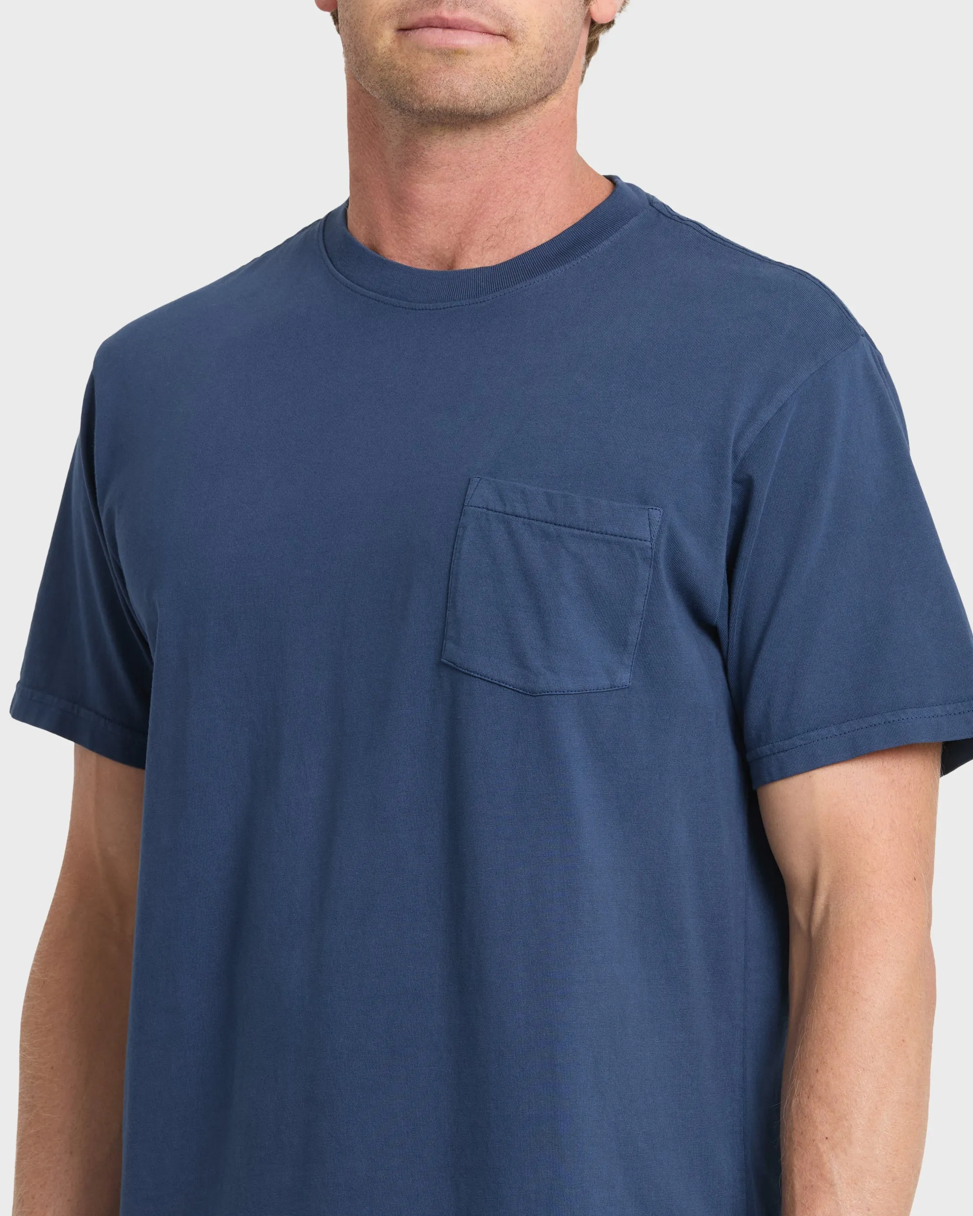 Saltwater Pocket Tee - Navy sold by Quiksilver product image thumbnail 5