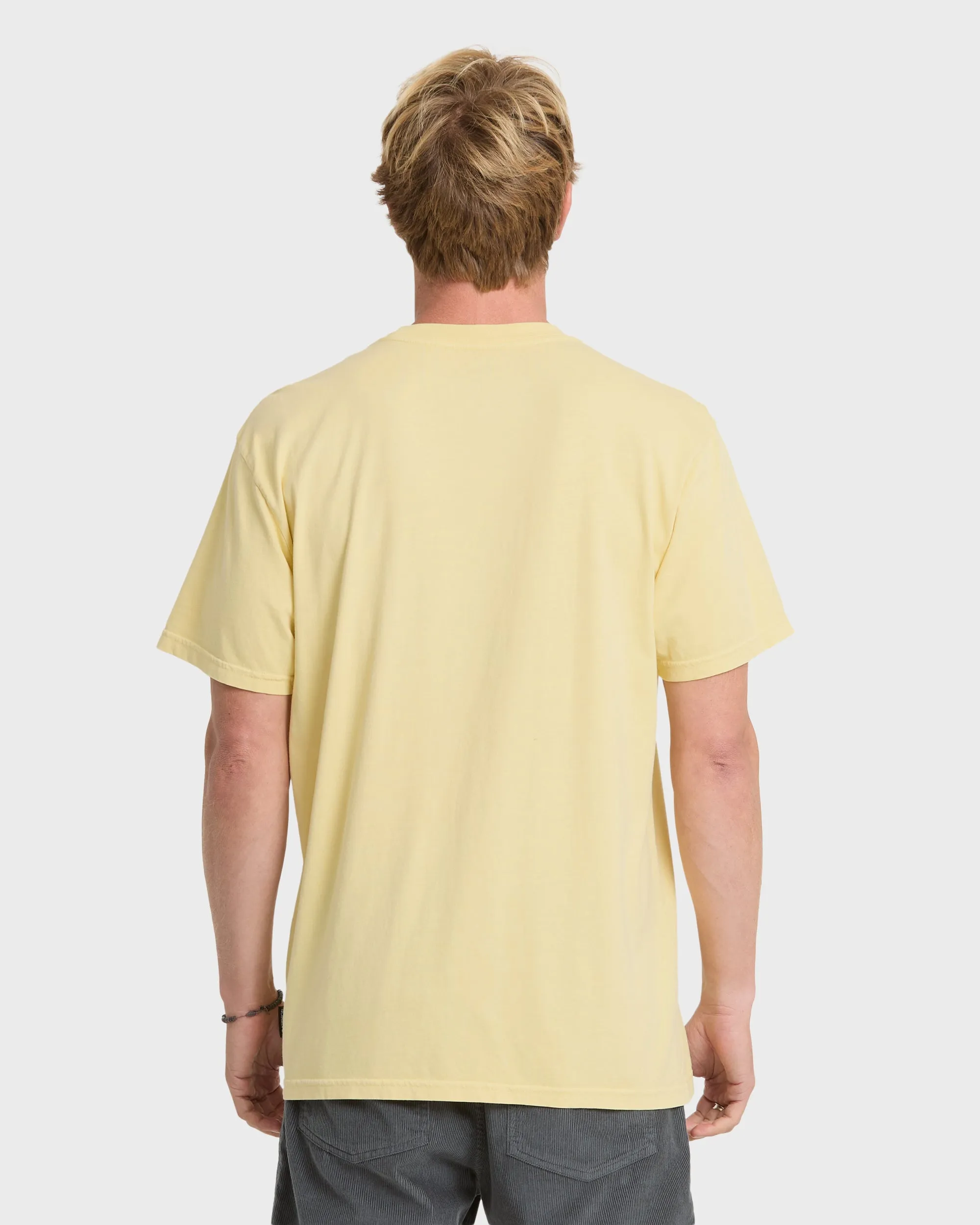 Saltwater Pocket Tee - Pale Yellow sold by Quiksilver product image thumbnail 2
