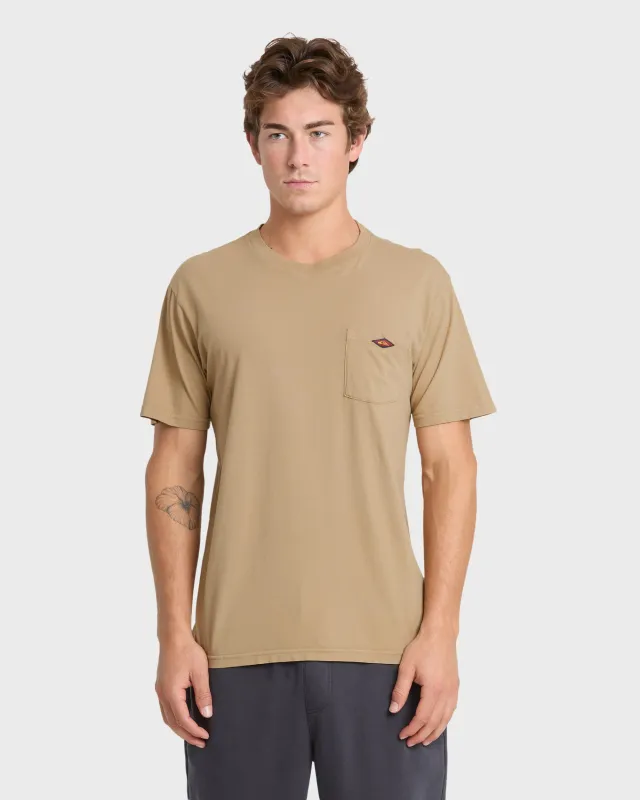 Saltwater Pocket Tee - Elmwood sold by Quiksilver