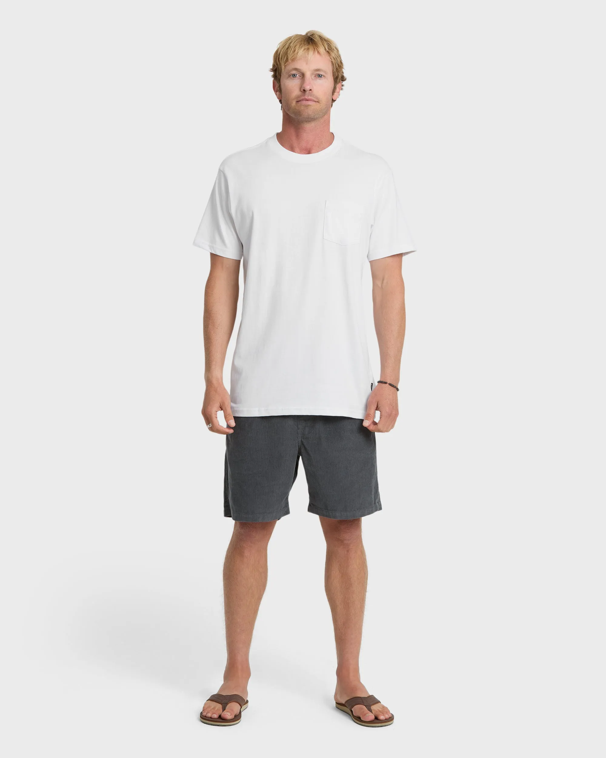 Saltwater Pocket Tee - White sold by Quiksilver product image thumbnail 3