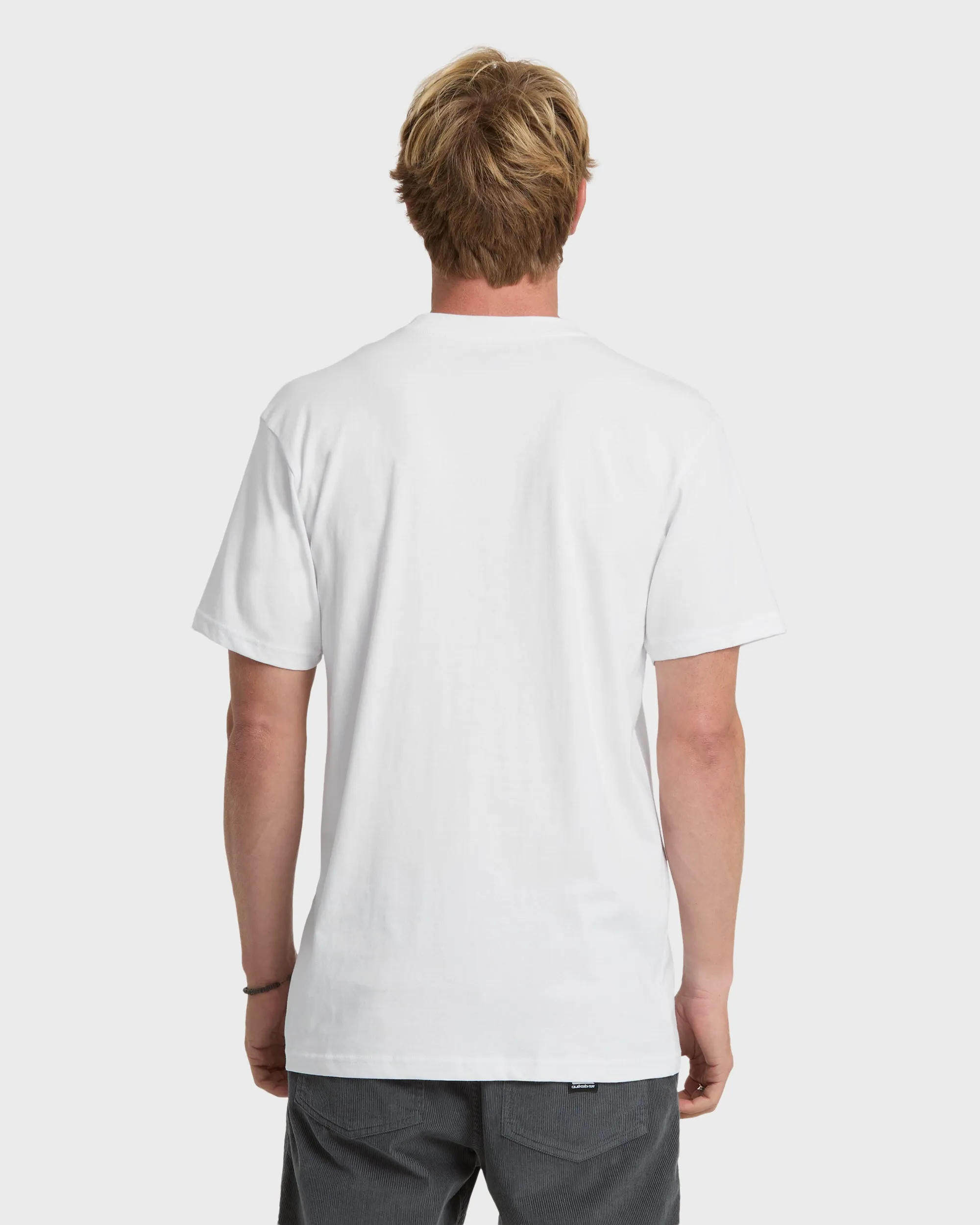 Saltwater Pocket Tee - White sold by Quiksilver product image thumbnail 2